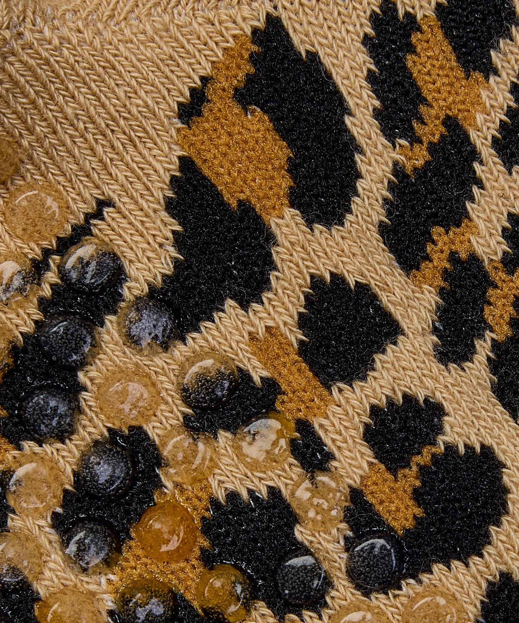 Classic Low Rise Grip Socks - Safari Spots