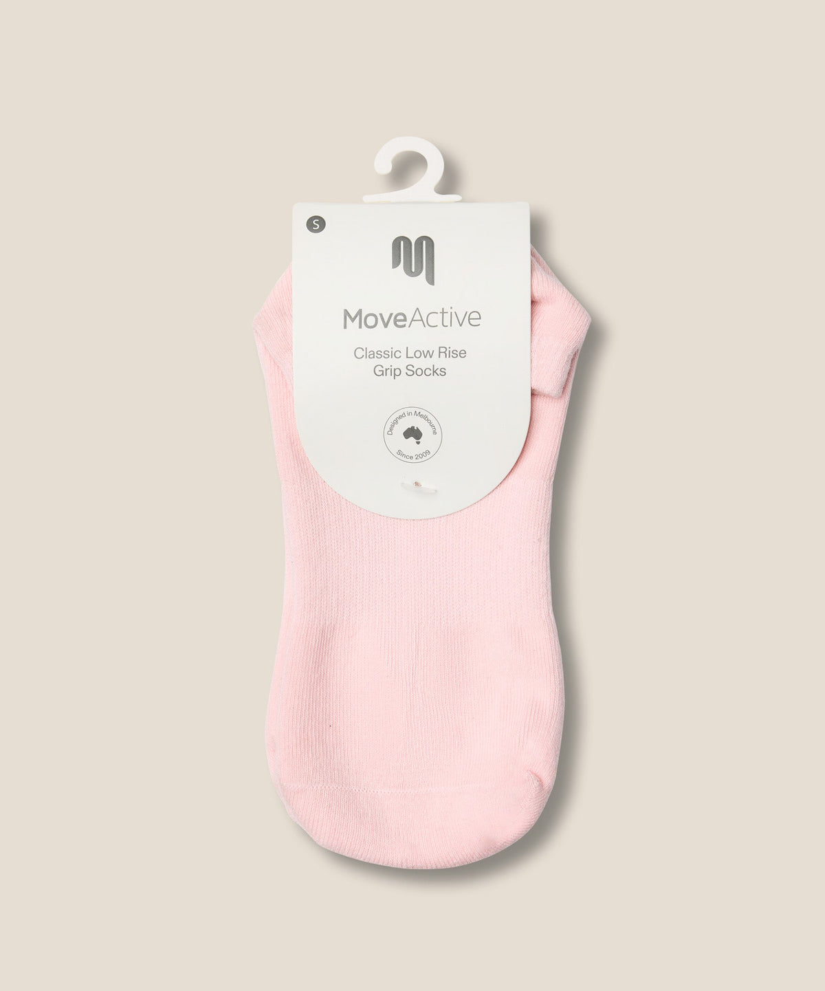 Low Rise Grip Socks - Sweet Pink