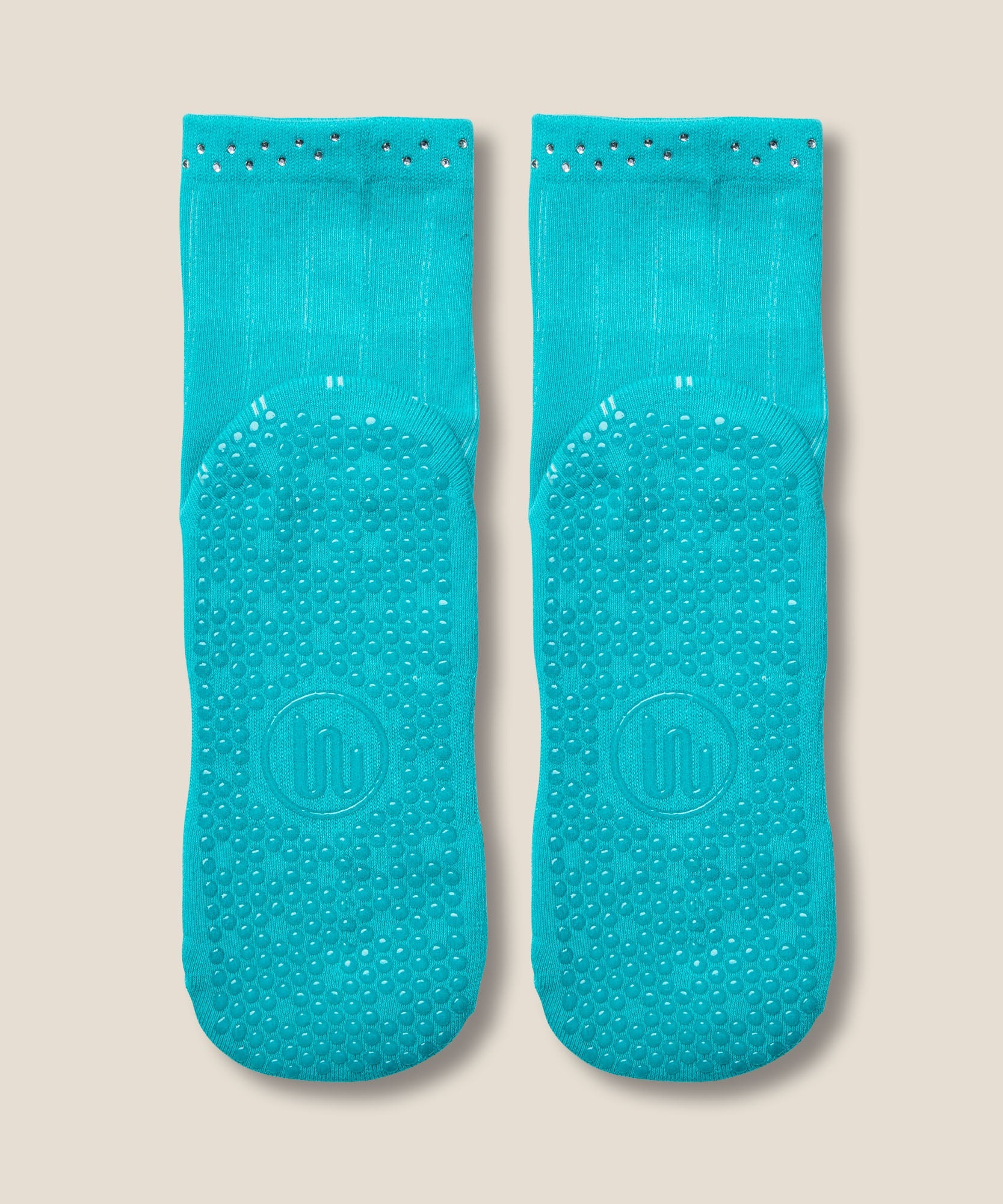 Crew Grip Socks - Gem Aqua