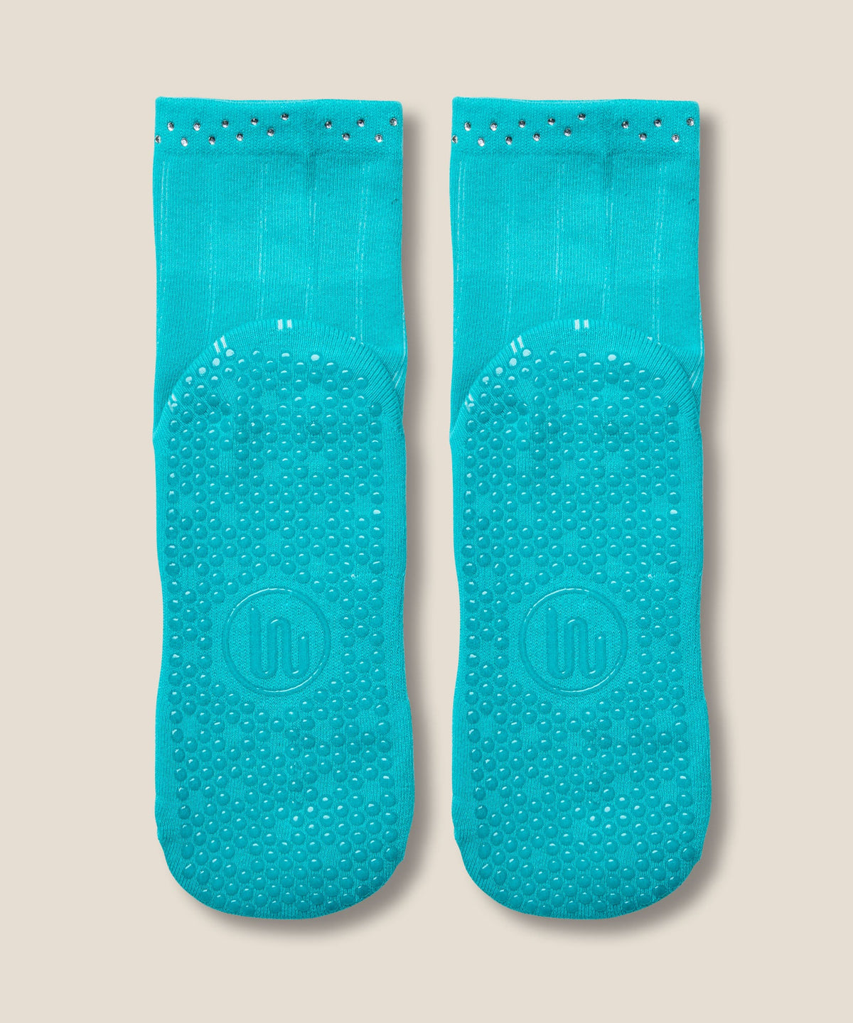 Crew Grip Socks - Gem Aqua
