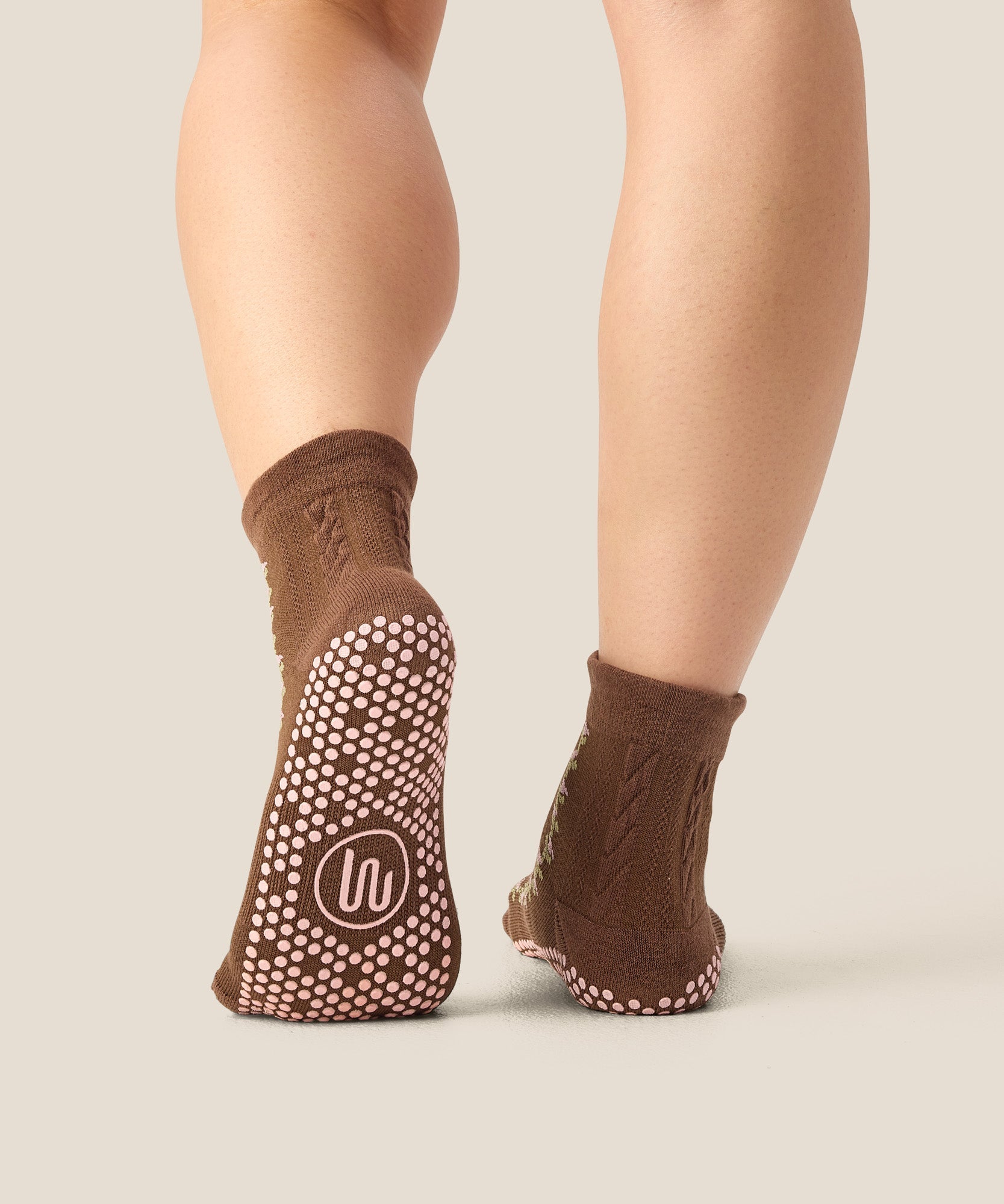 Crew Grip Socks - Vine Bark