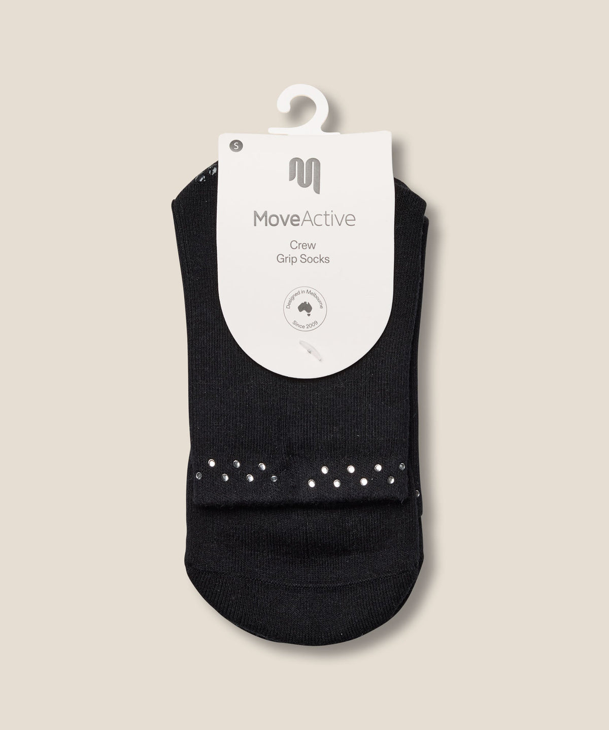 Crew Grip Socks - Gem Black