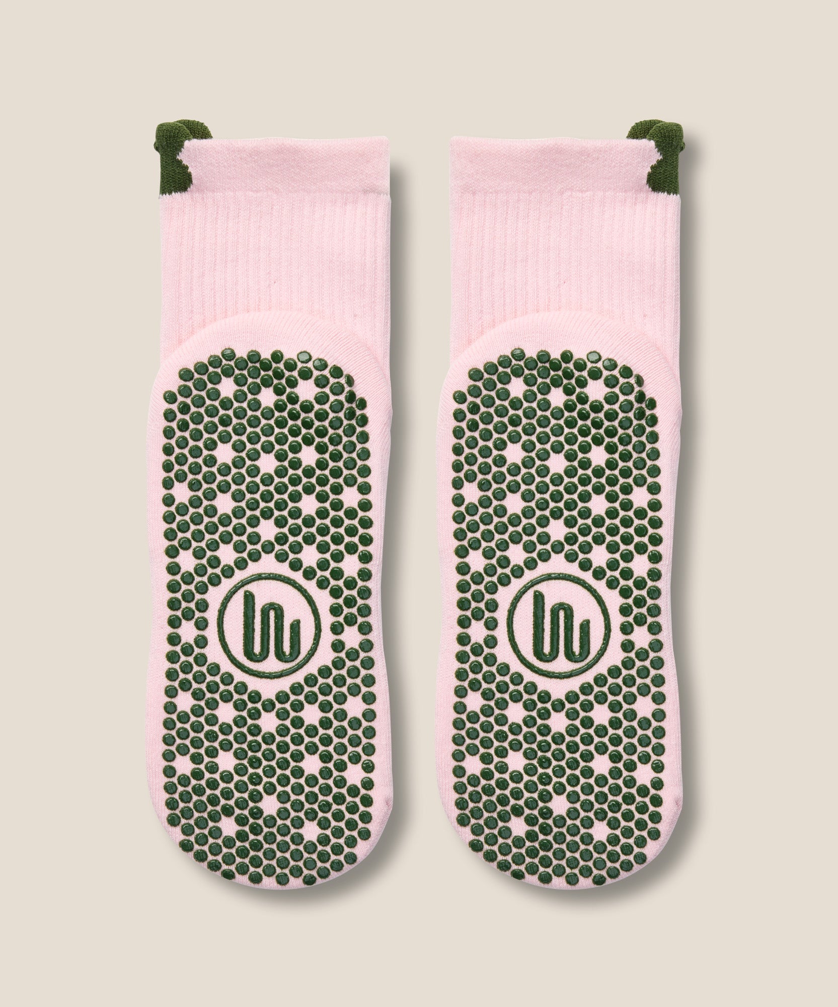 Crew Grip Socks - Flower Patch Blush