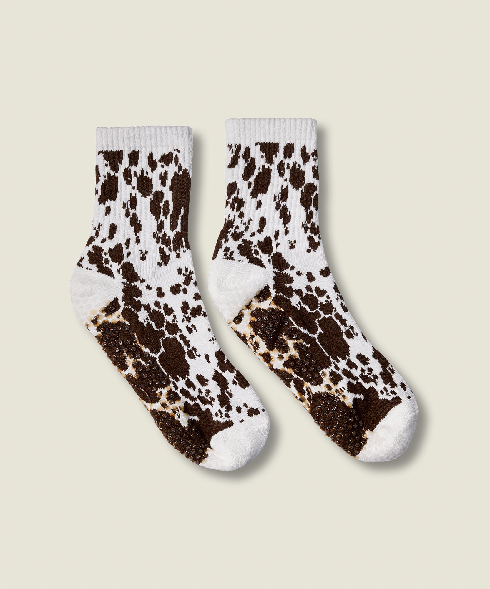 Crew Non Slip Grip Socks - Dolly Spots