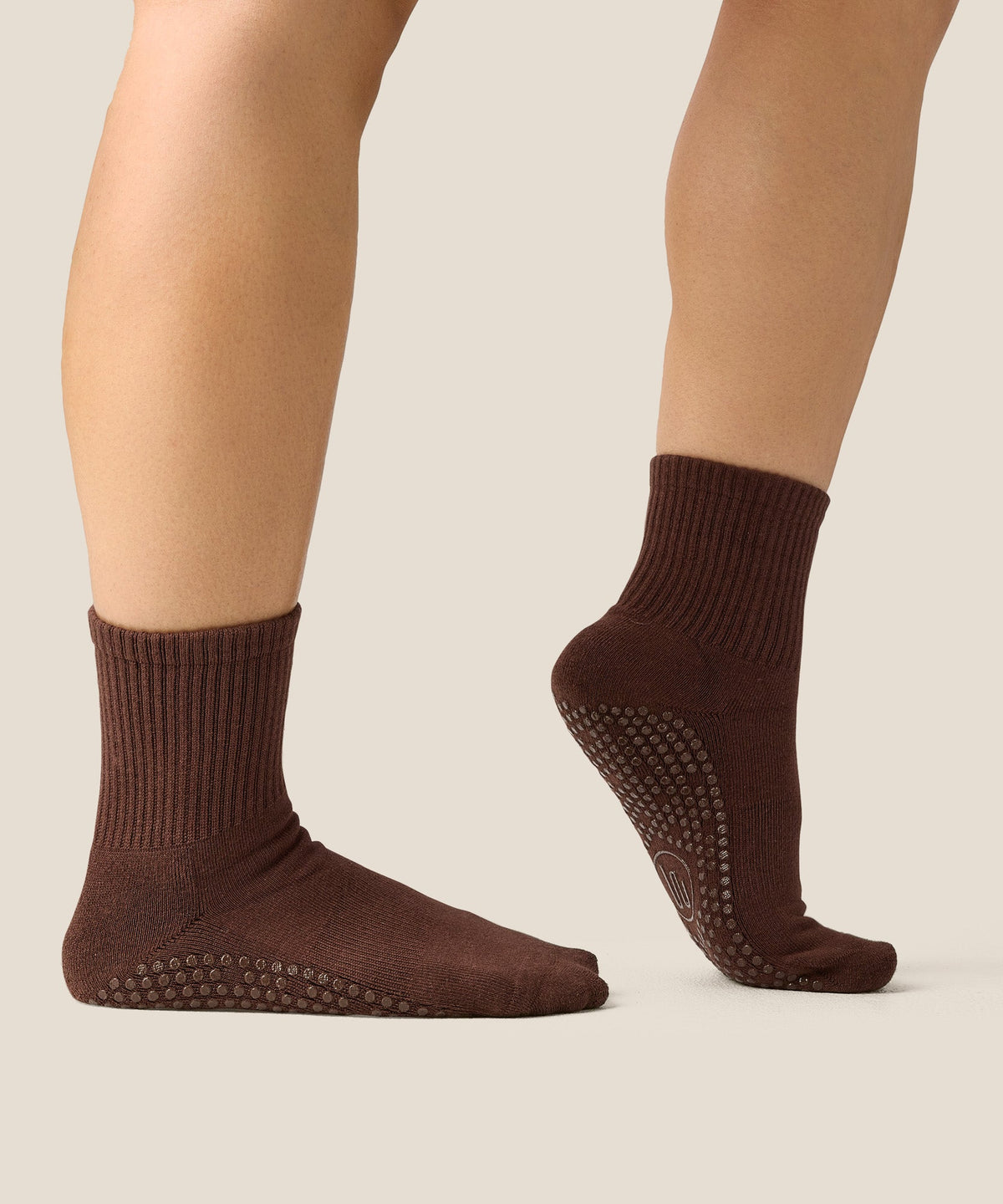 Crew Grip Socks - Espresso