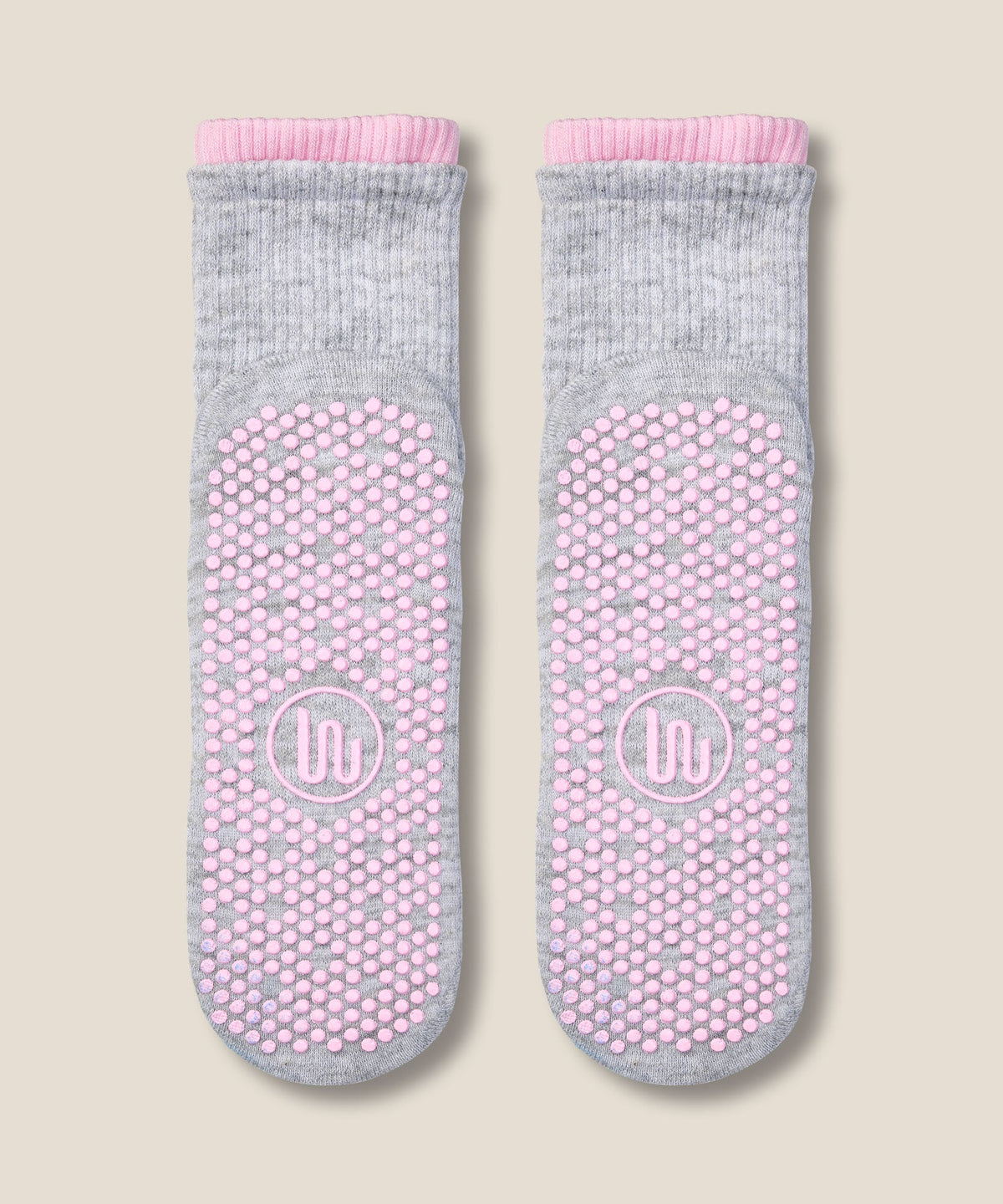 Crew Grip Socks - Layer Grey