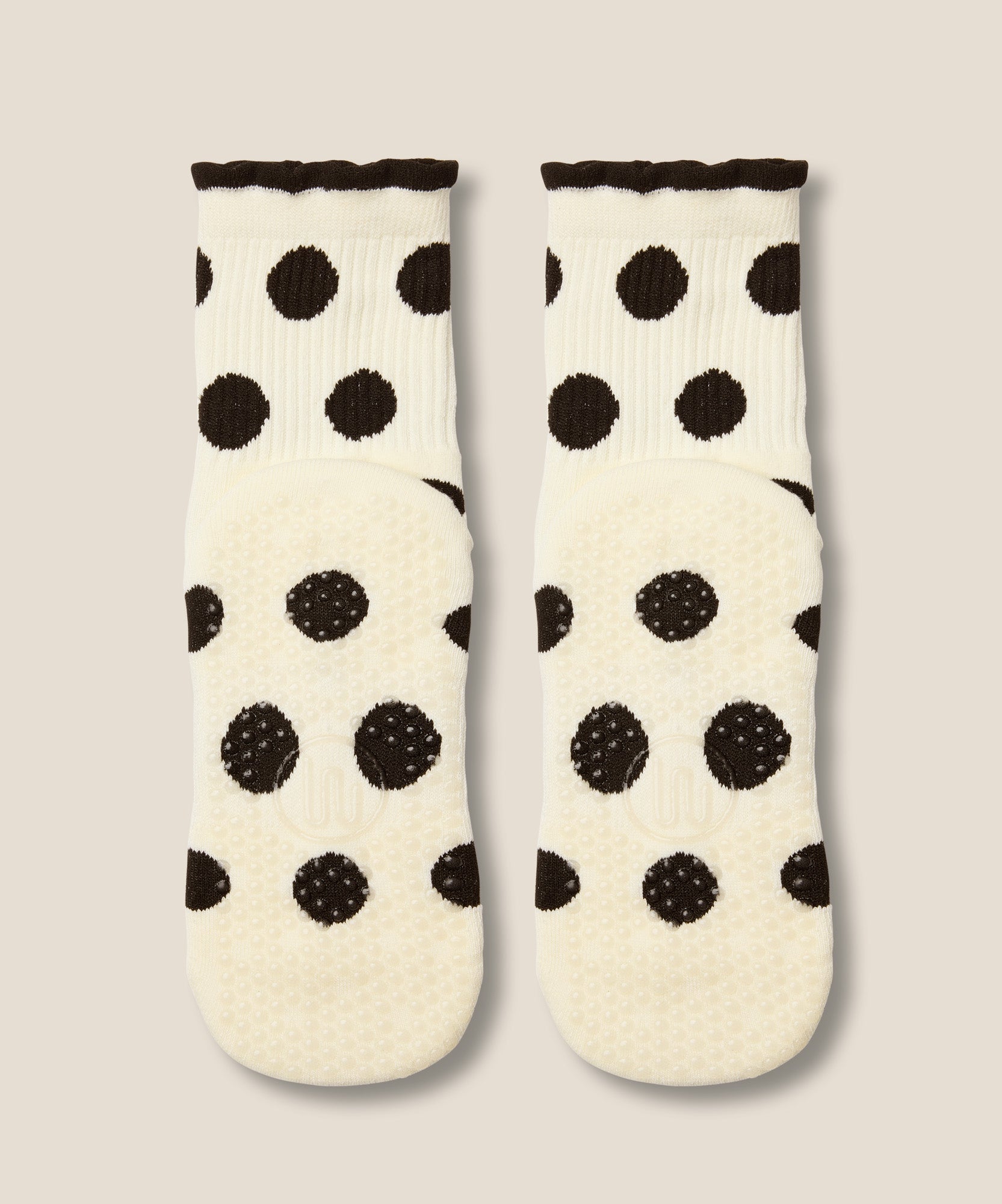 Crew Grip Socks - Polka Dot Monochrome
