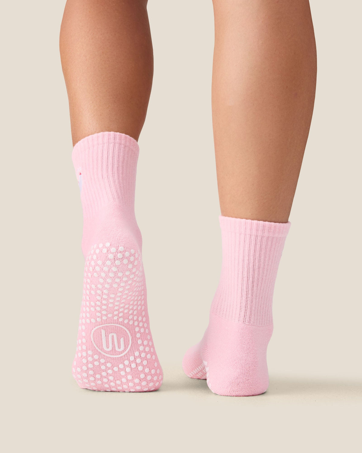 Crew Grip Socks - Boobiful Pink