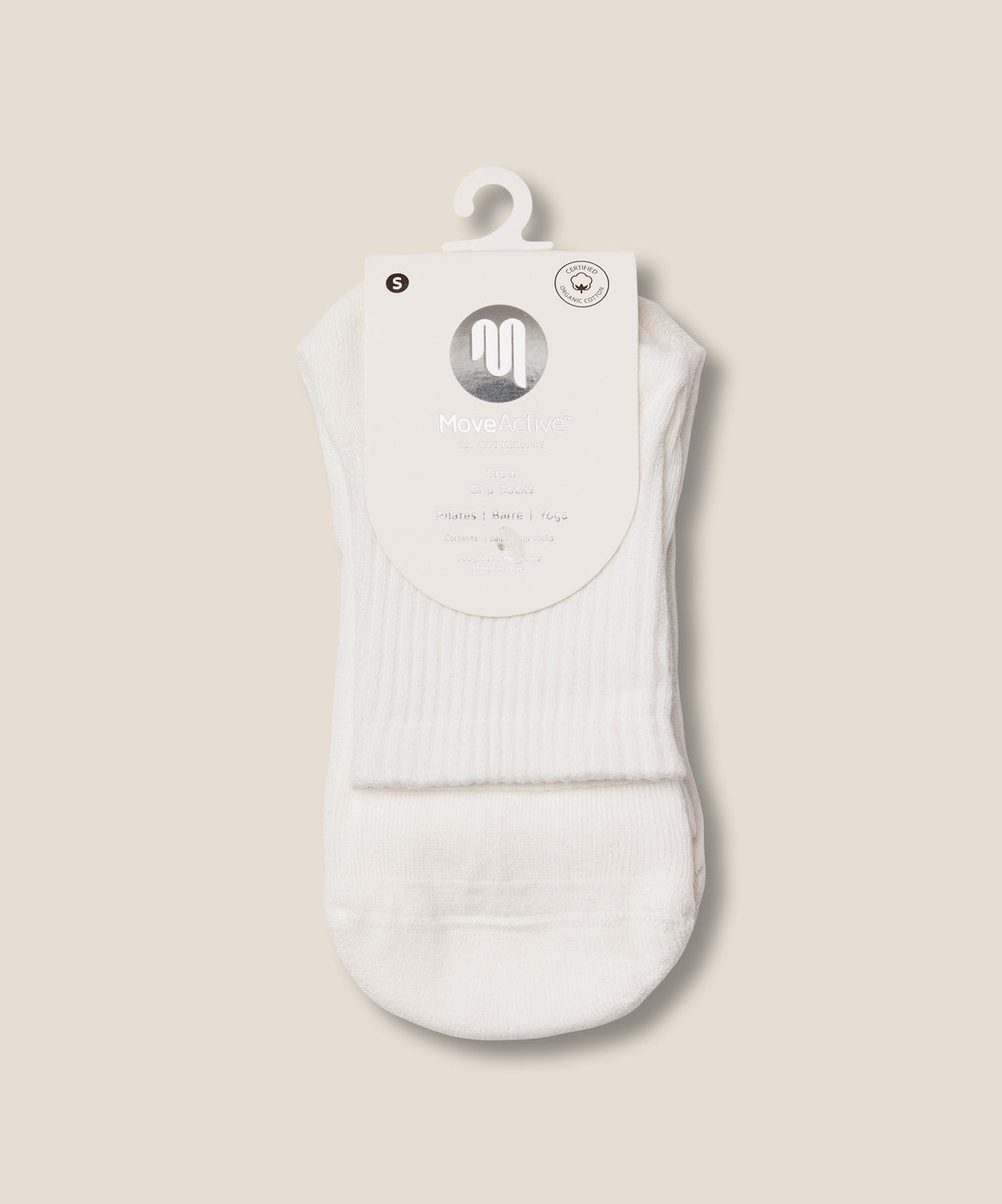 Crew Grip Socks - Ivory