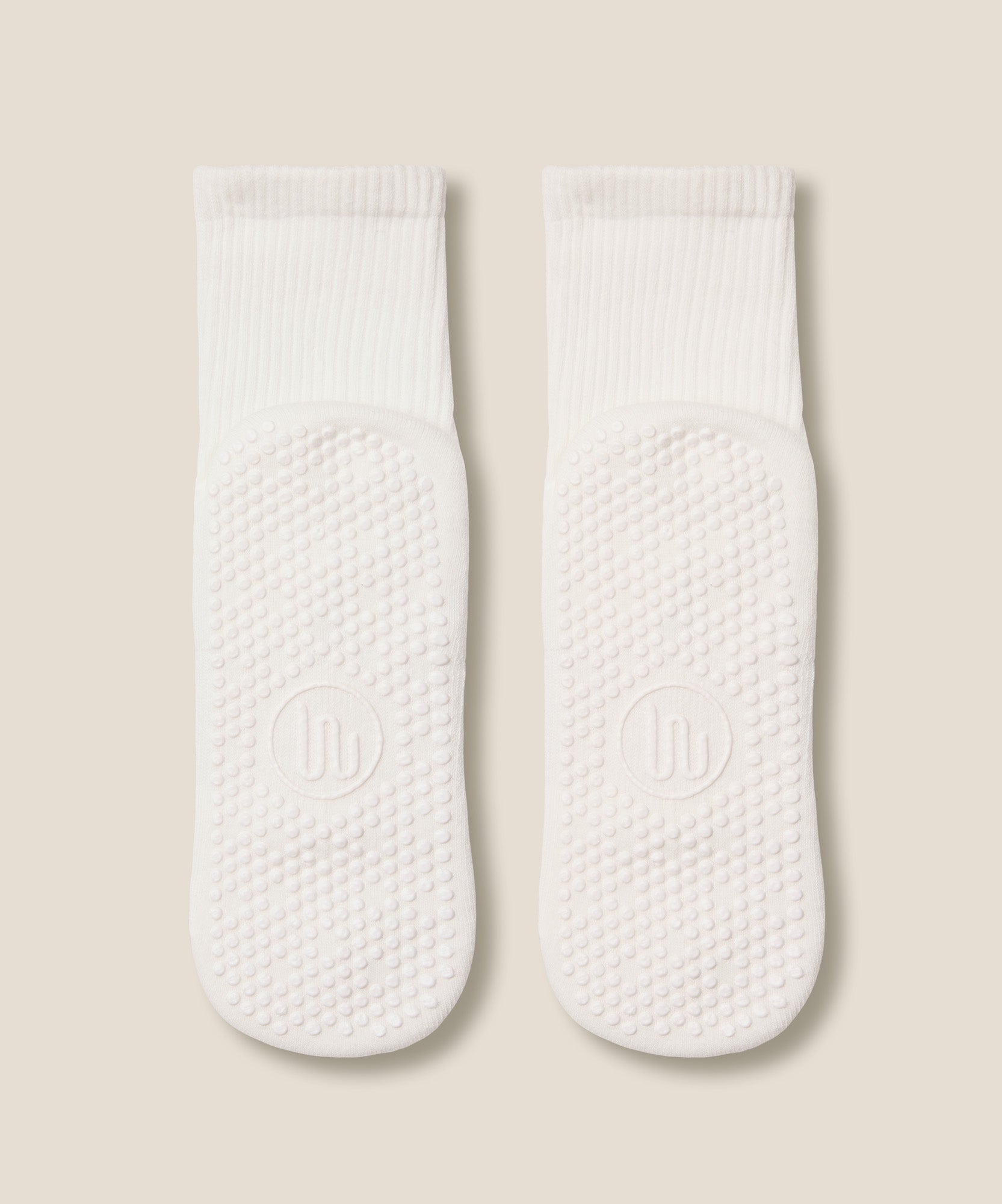 Crew Grip Socks - Ivory