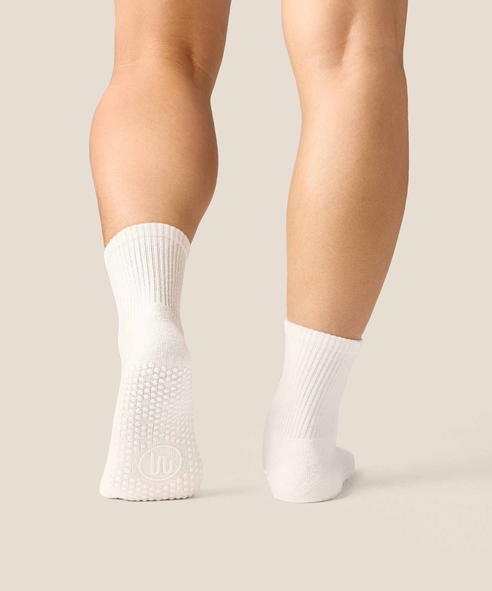 Crew Grip Socks - Ivory