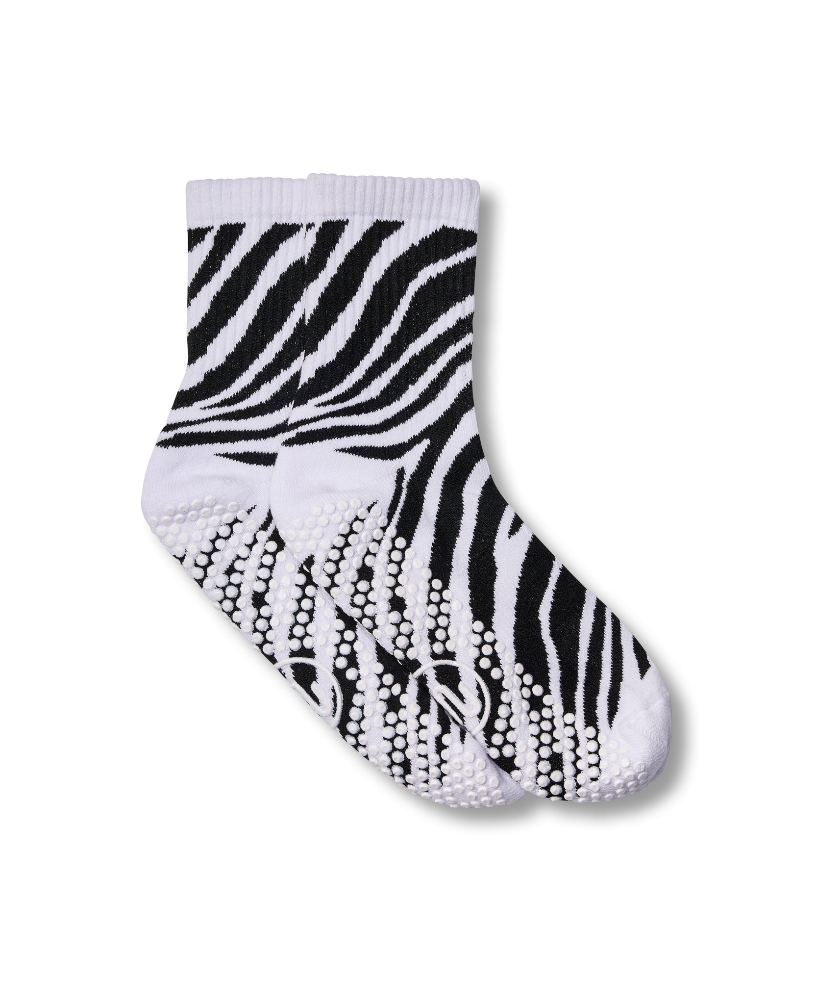 Crew Non Slip Grip Socks - Savanna Stripes