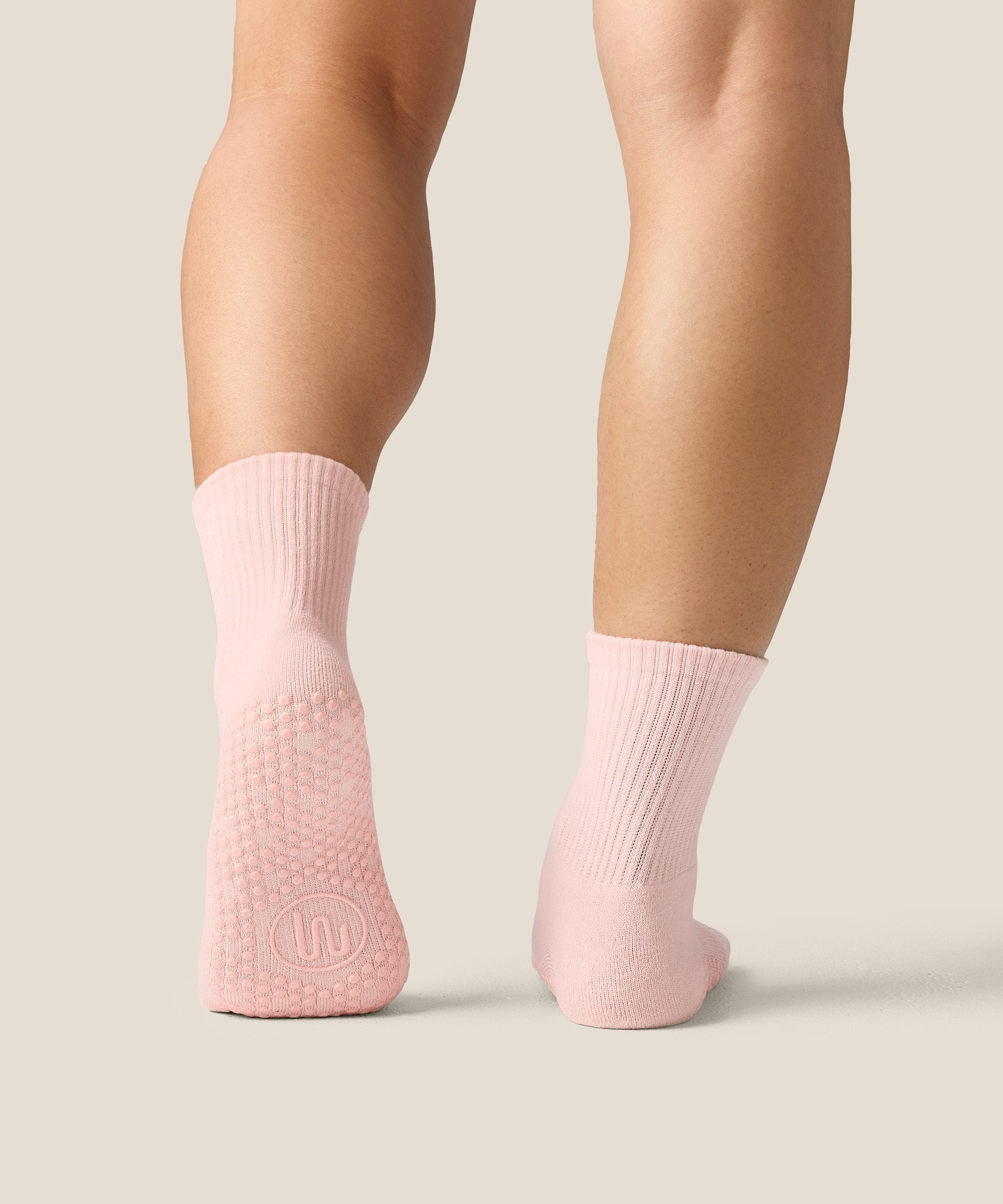 Crew Grip Socks - Sweet Pink