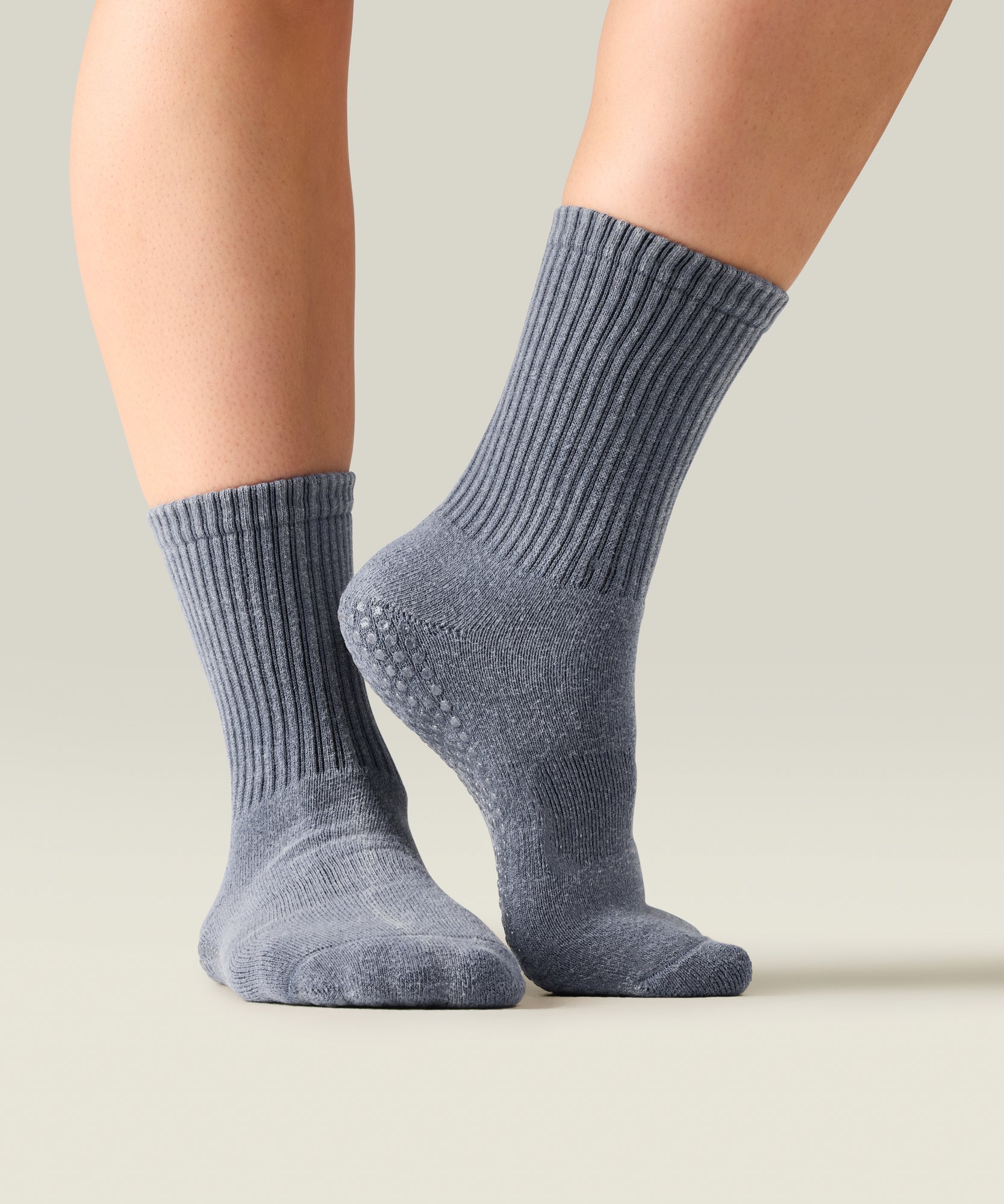 Crew Grip Socks - Dusty Denim