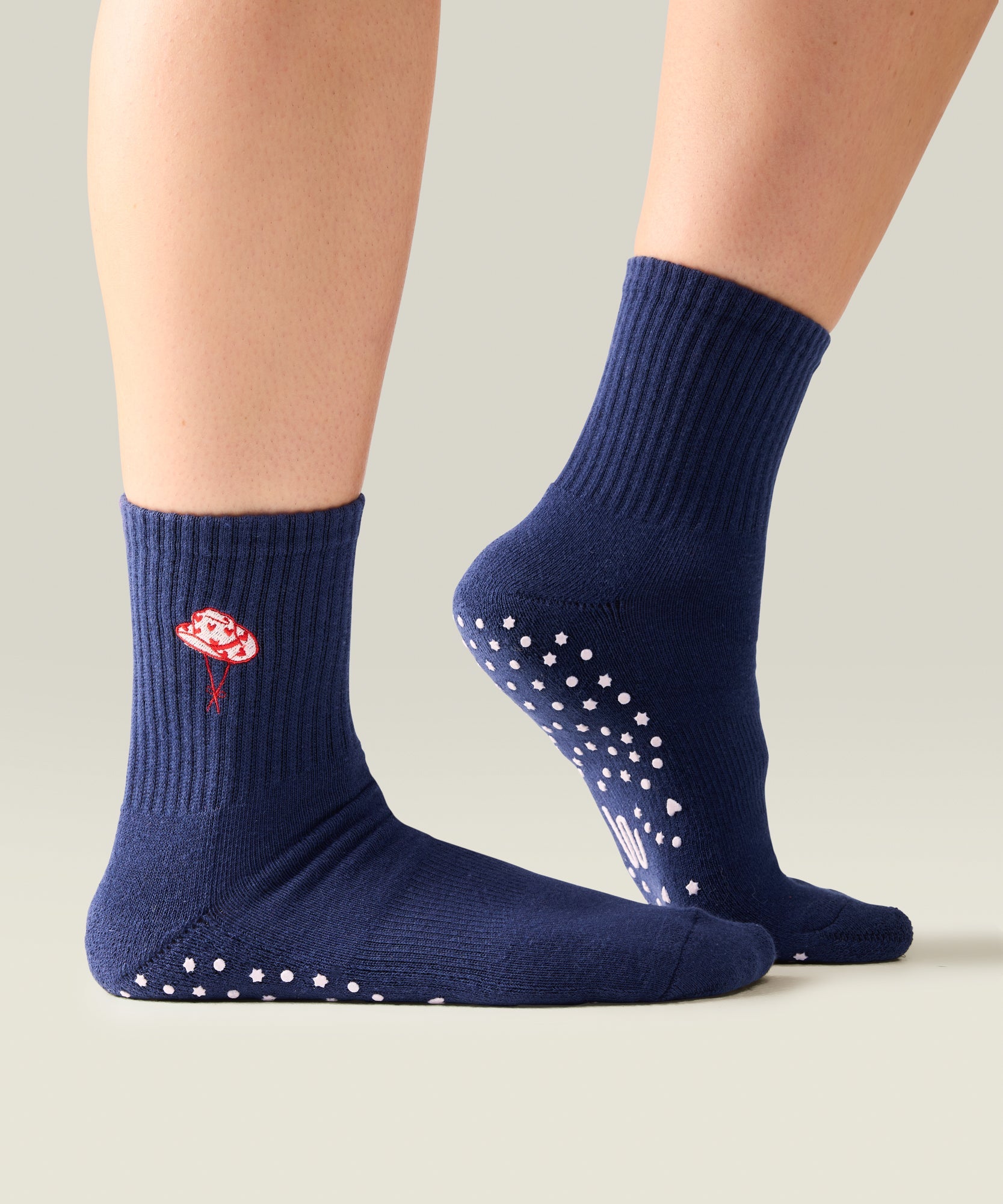 Crew Grip Socks - Howdy Hearts Ink
