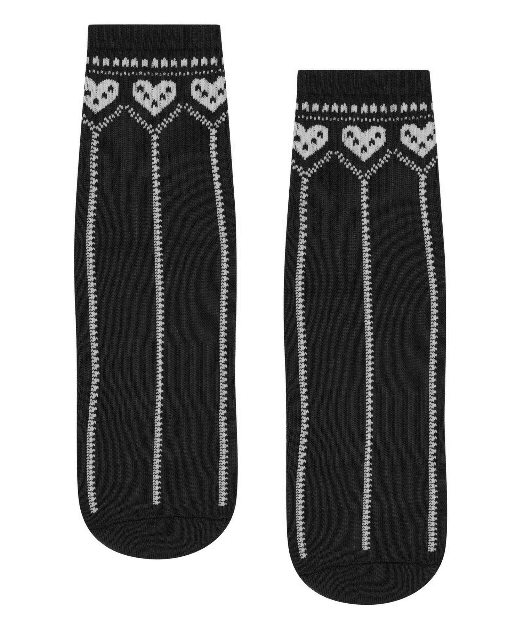 Crew Grip Socks - Alpine Heart Midnight