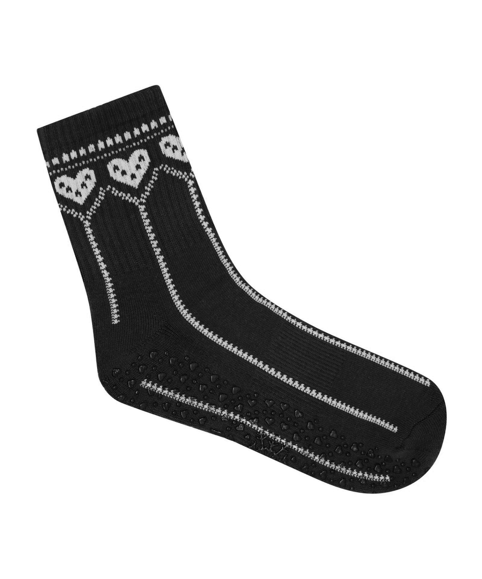 Crew Grip Socks - Alpine Heart Midnight