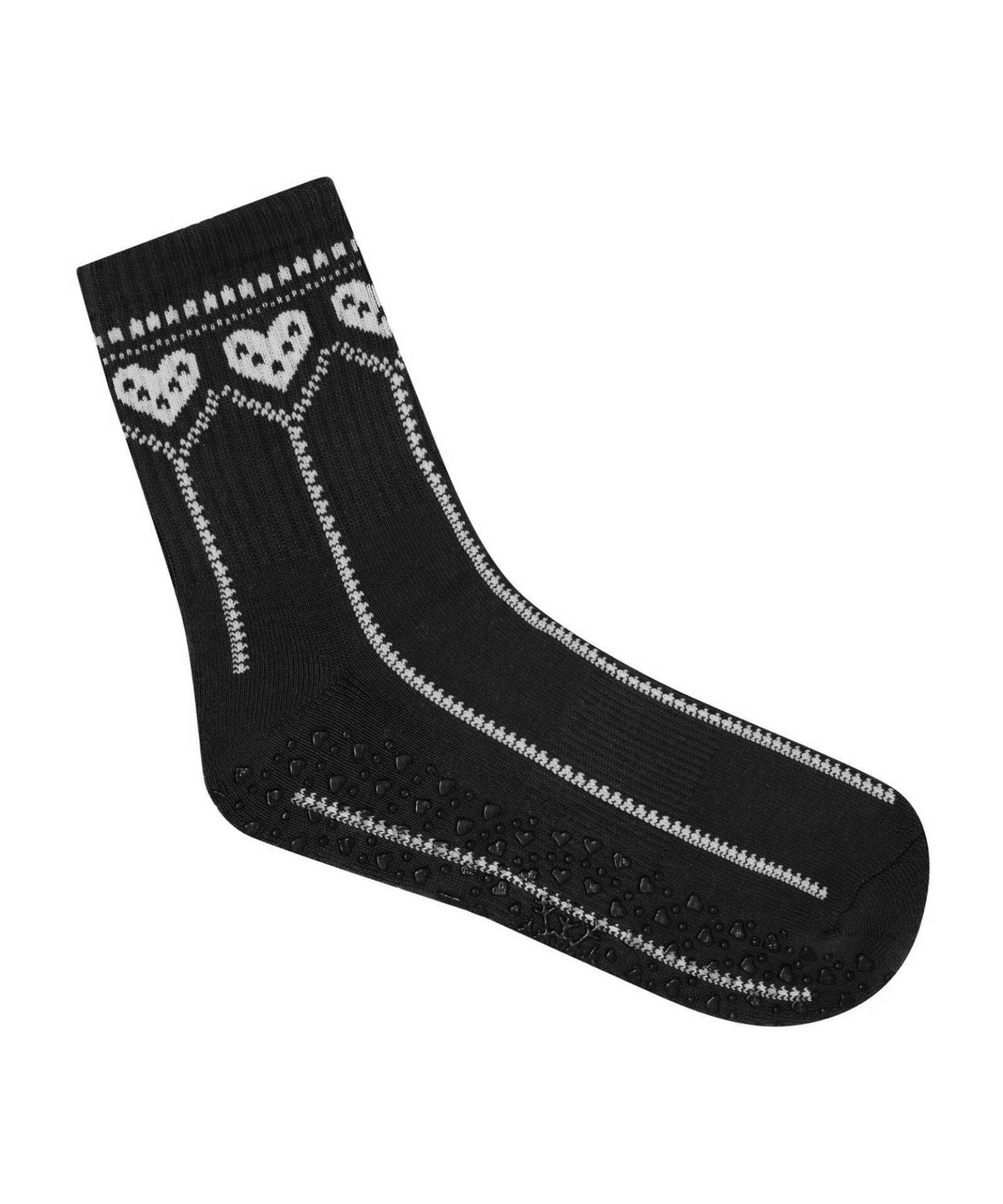 Crew Grip Socks - Alpine Heart Midnight