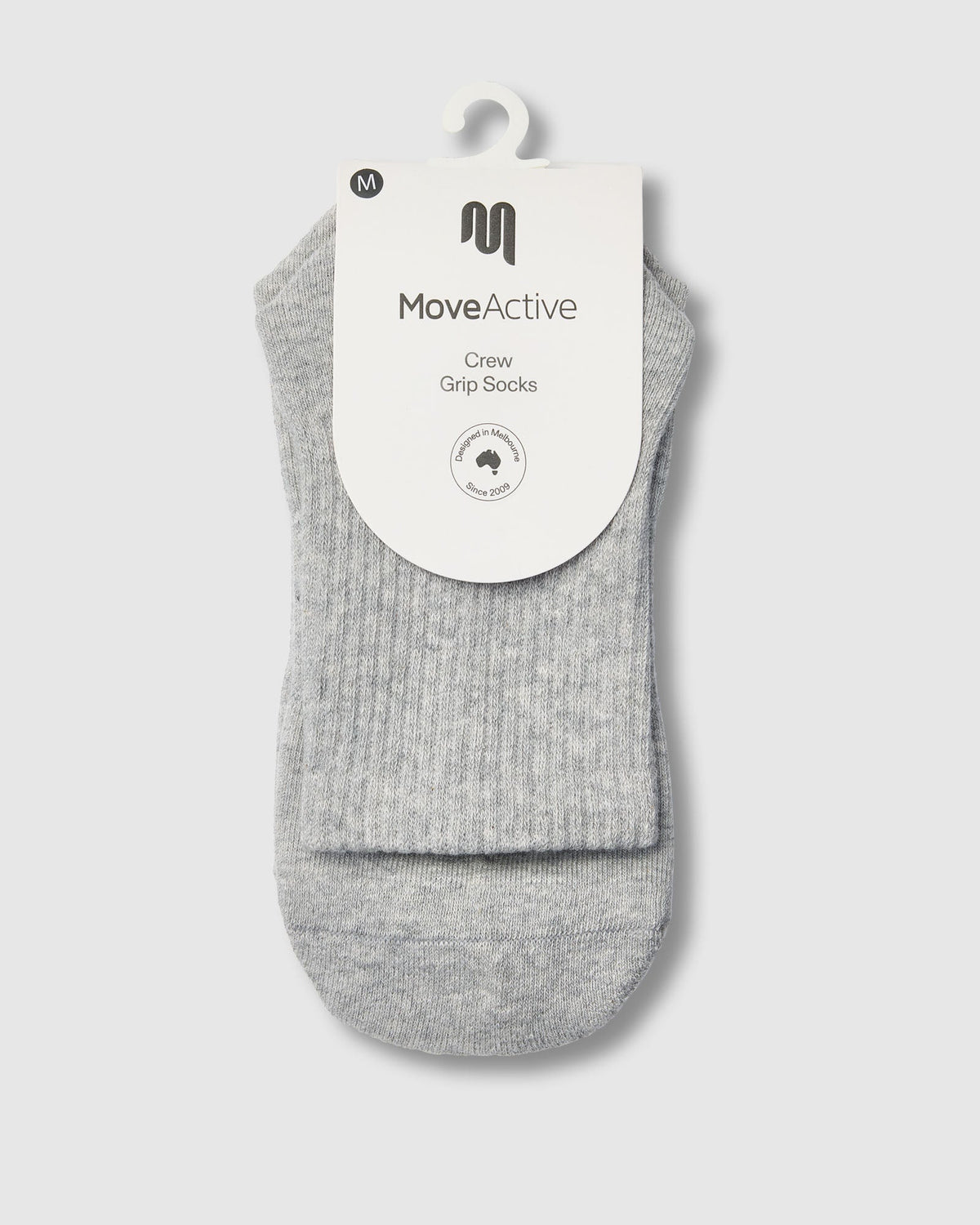 Crew Grip Socks - Grey Marle