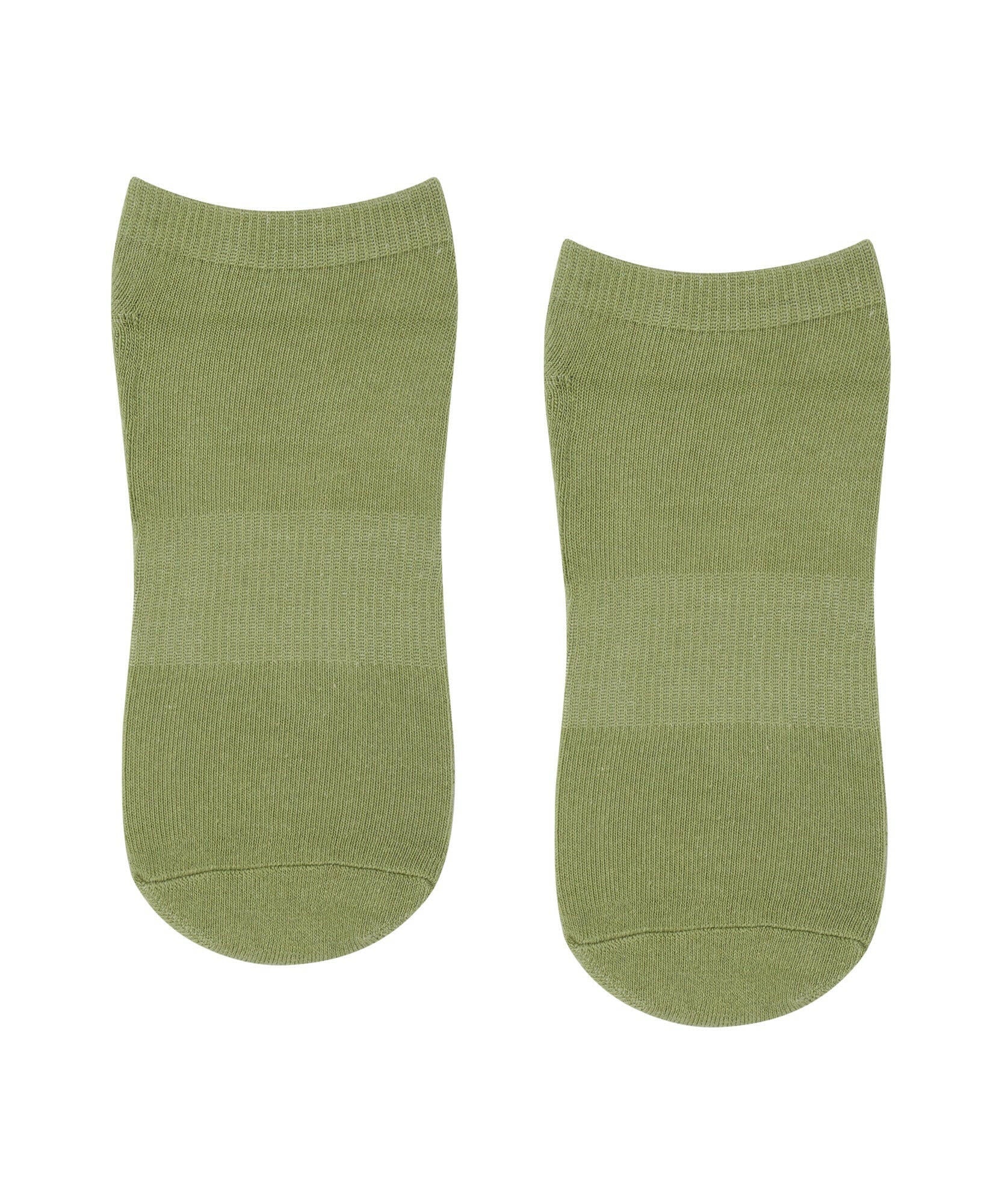 Classic Low Rise Grip Socks - Eucalyptus.