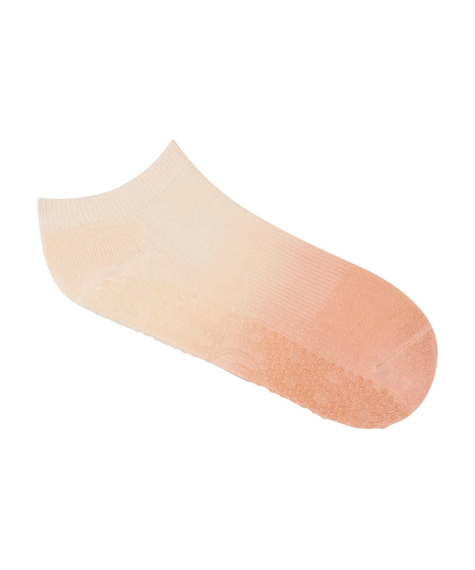 Classic Low Rise Grip Socks - Fade Coral.