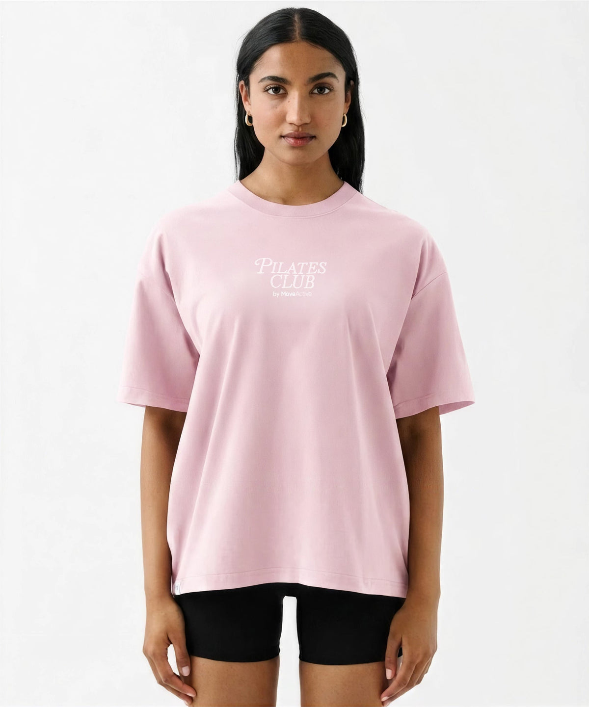 Pilates Club Tee - Cool Pink