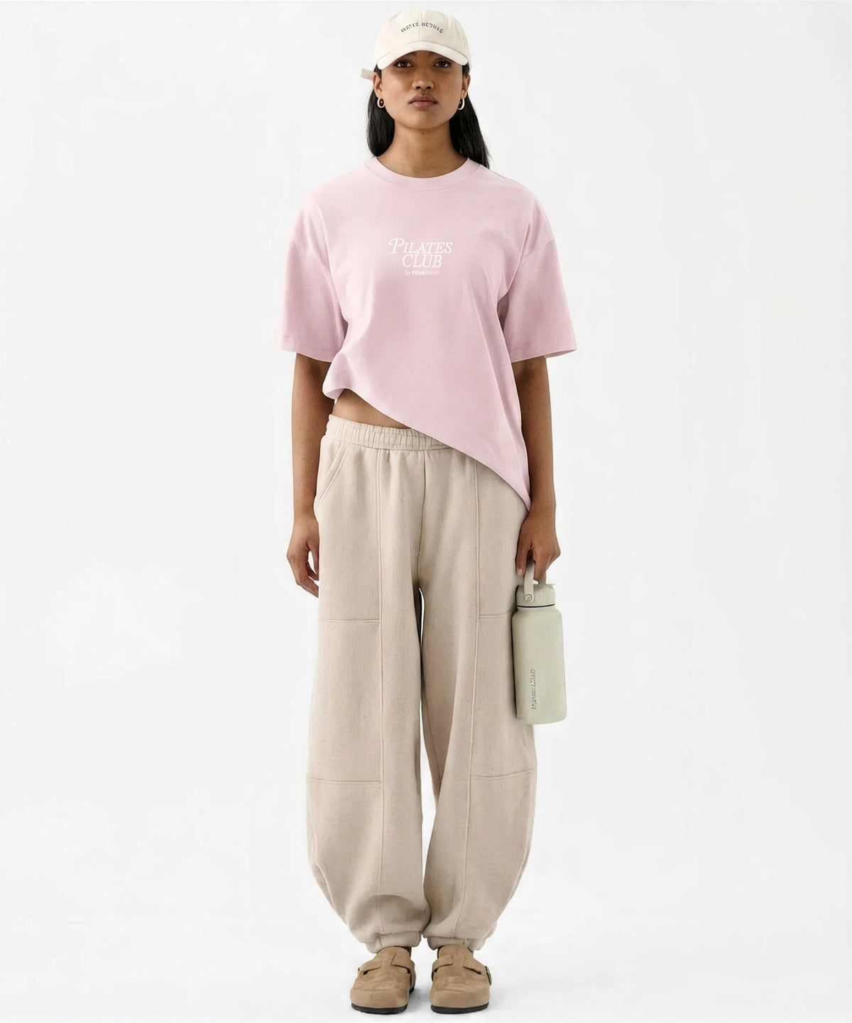 Pilates Club Tee - Cool Pink