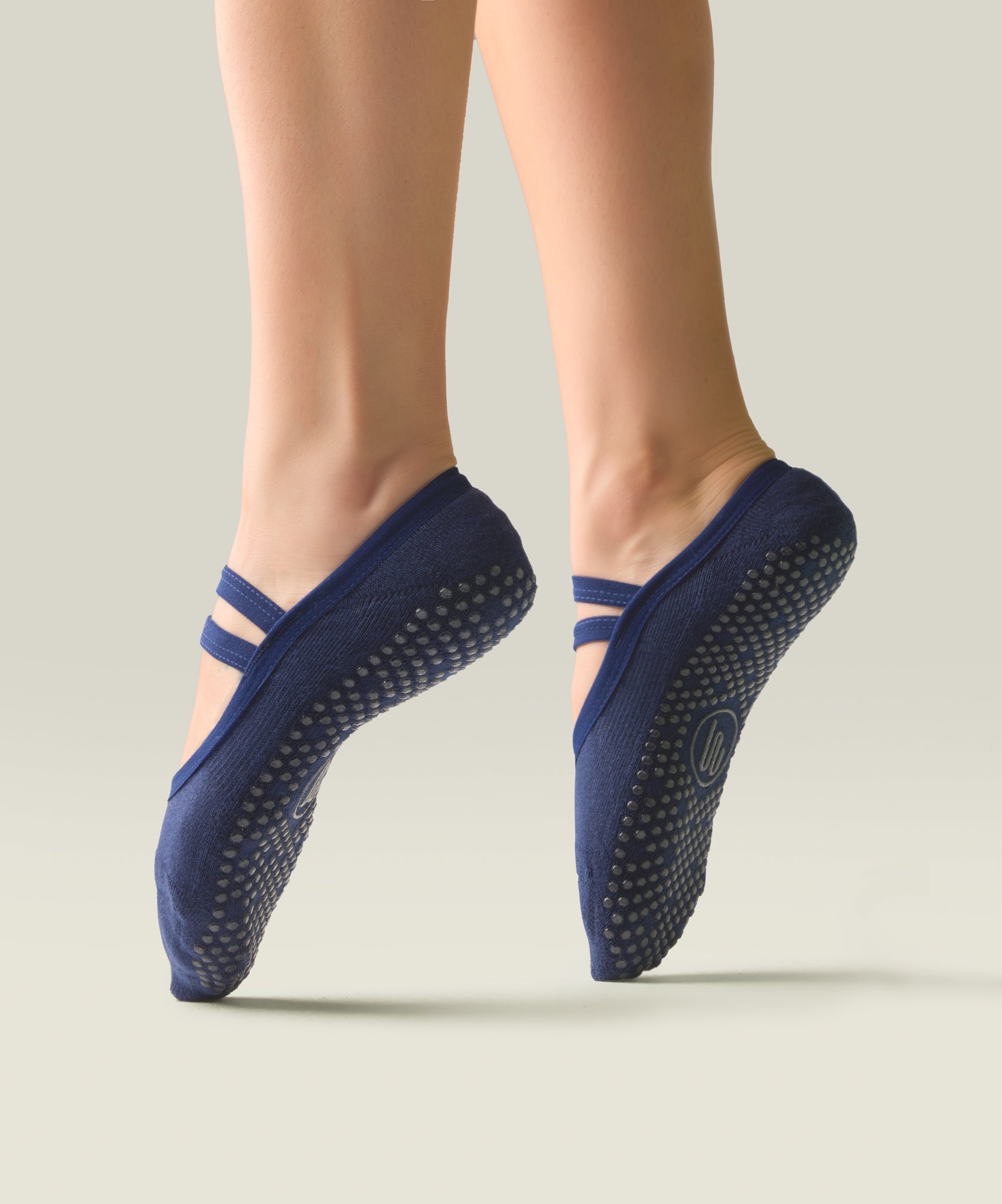 Ballet Non Slip Grip Socks - Ink