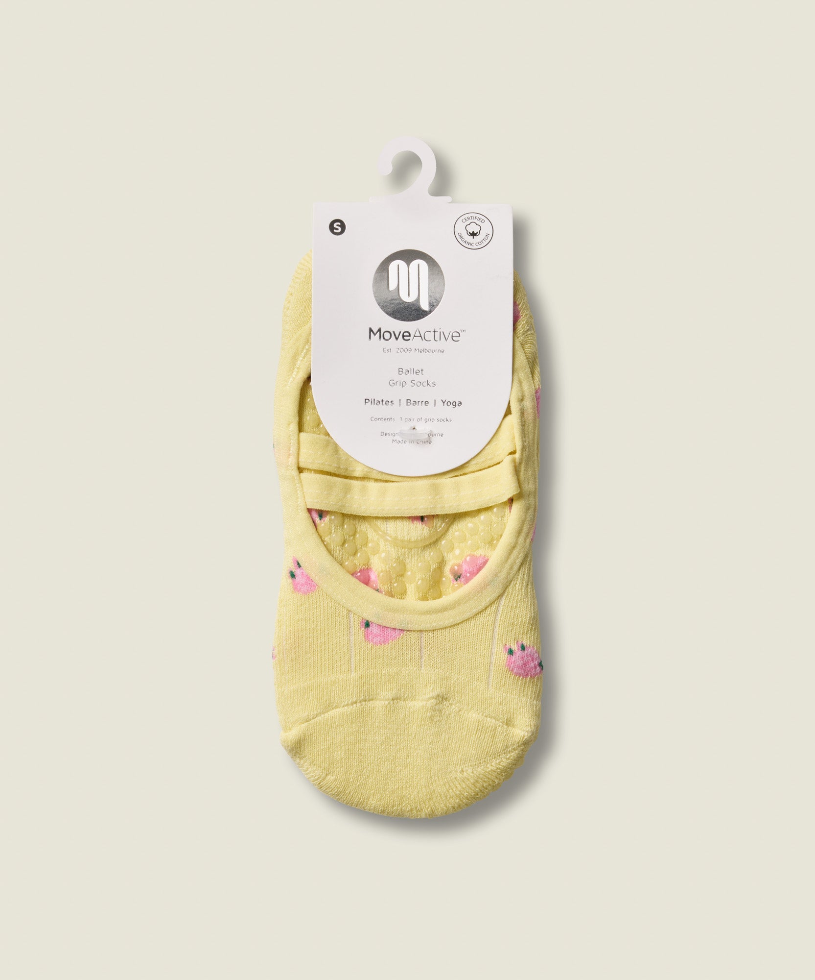 Ballet Grip Socks - Wild Rose Maize