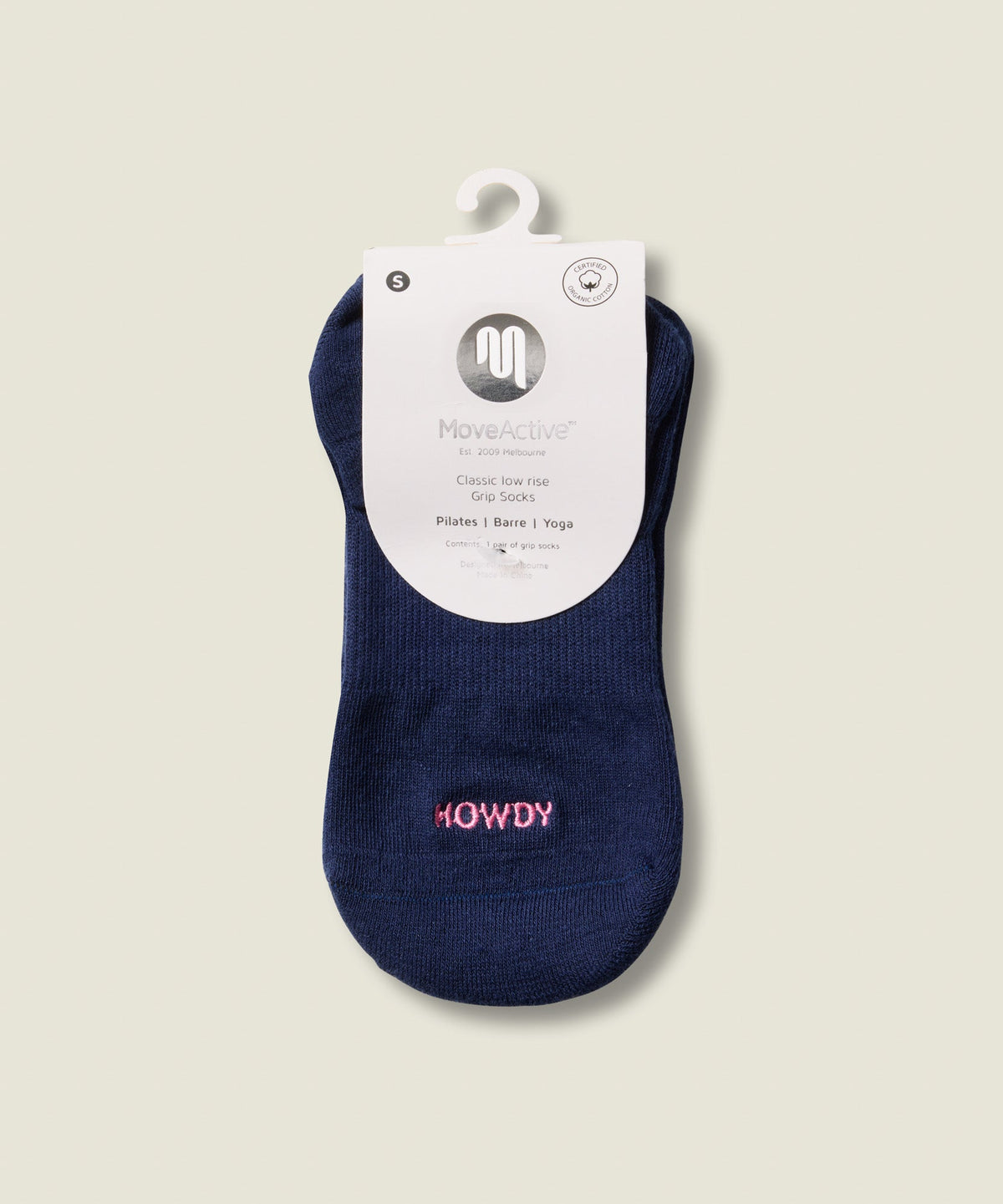 Low Rise Grip Socks - Howdy Partner Ink