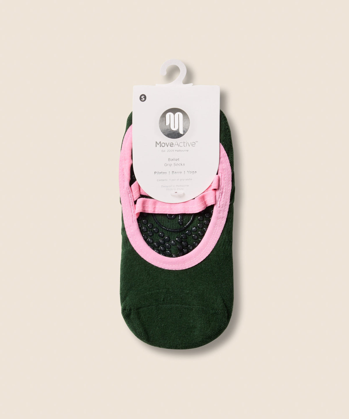Ballet Grip Socks - Salsa Verde