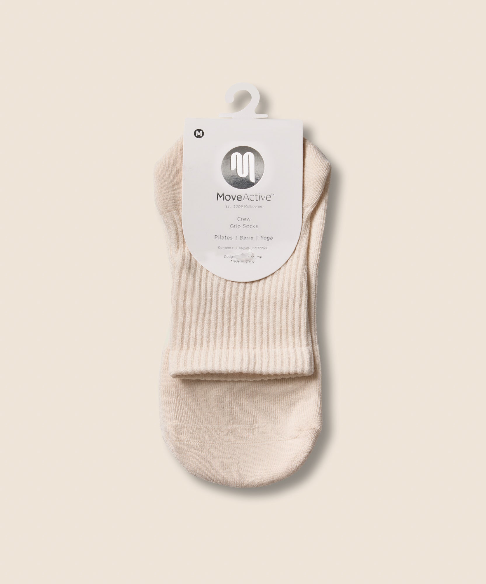 Crew Non Slip Grip Socks - Avocado