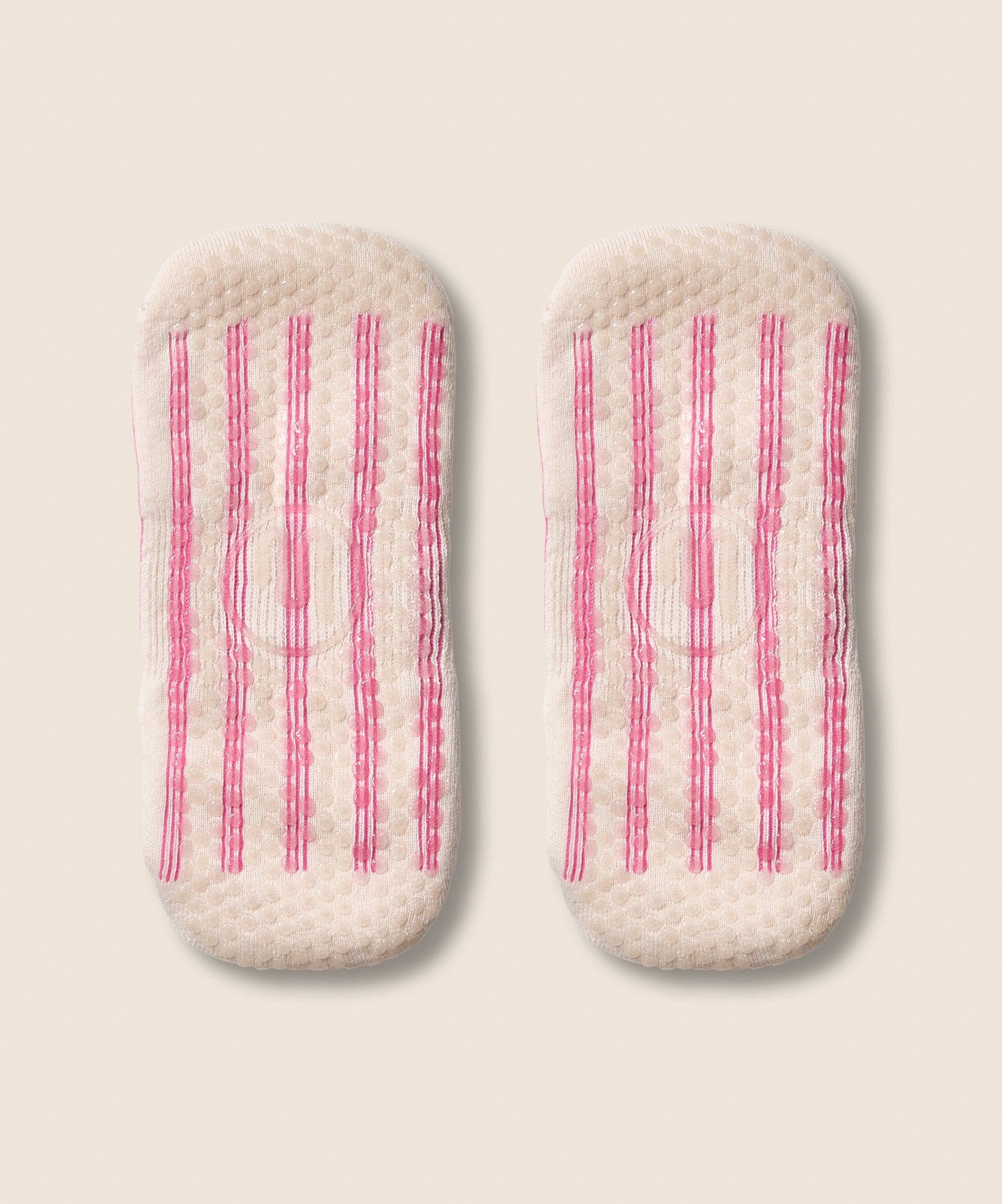 Classic Low Rise Grip Socks - Rosa Carnival