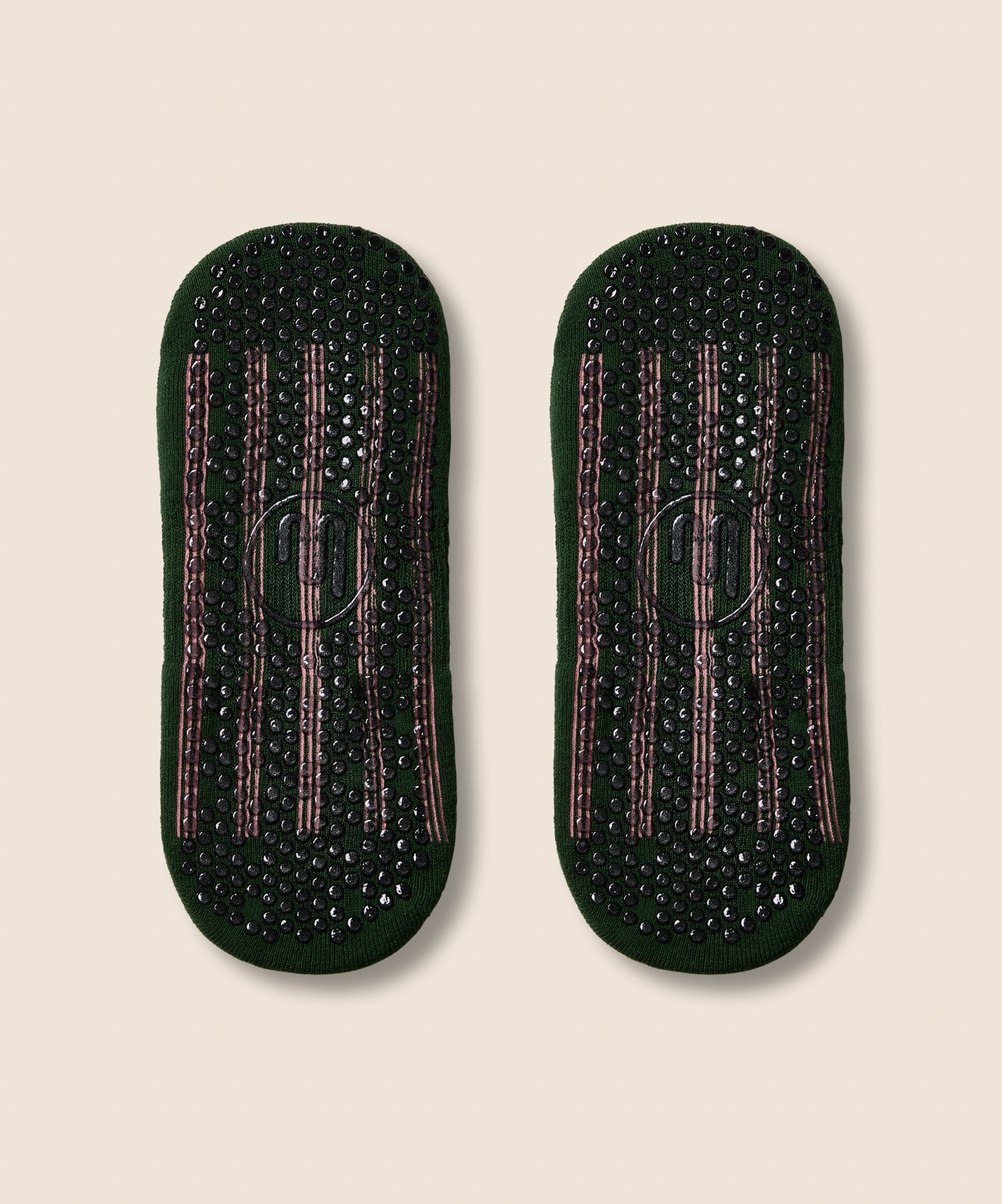 Low Rise Grip Socks - Verde Carnival