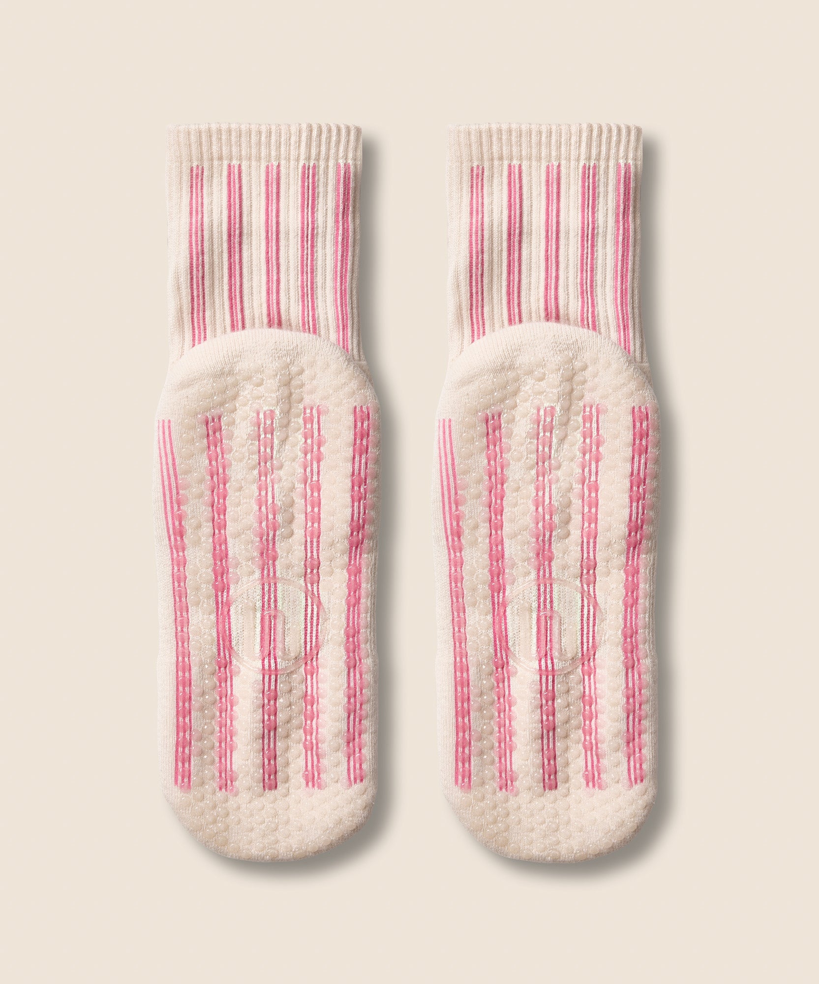 Crew Non Slip Grip Socks - Rosa Carnival