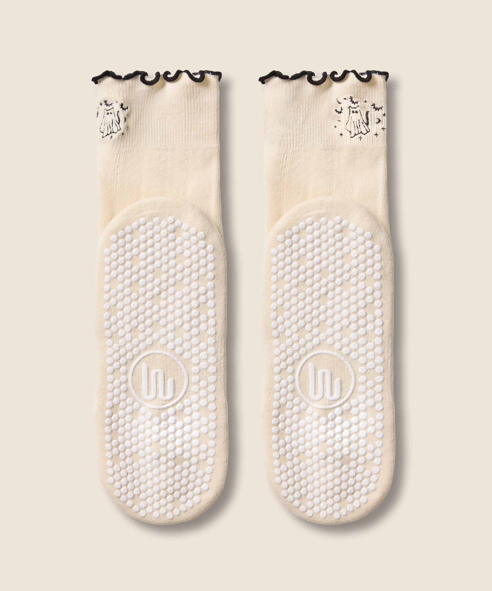 Crew Grip Socks - Spooky Cat Frill