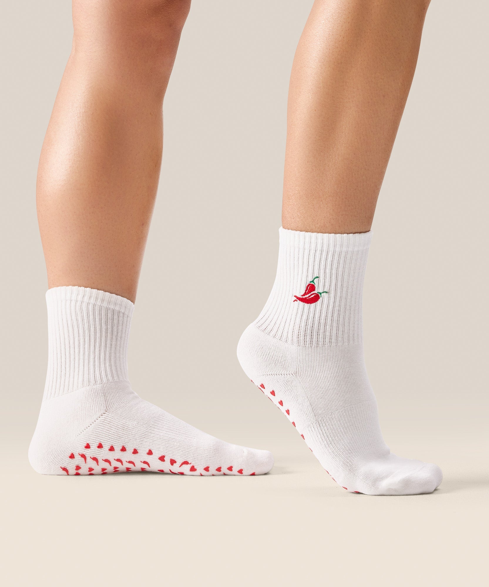Crew Grip Socks - Spicy Chilli