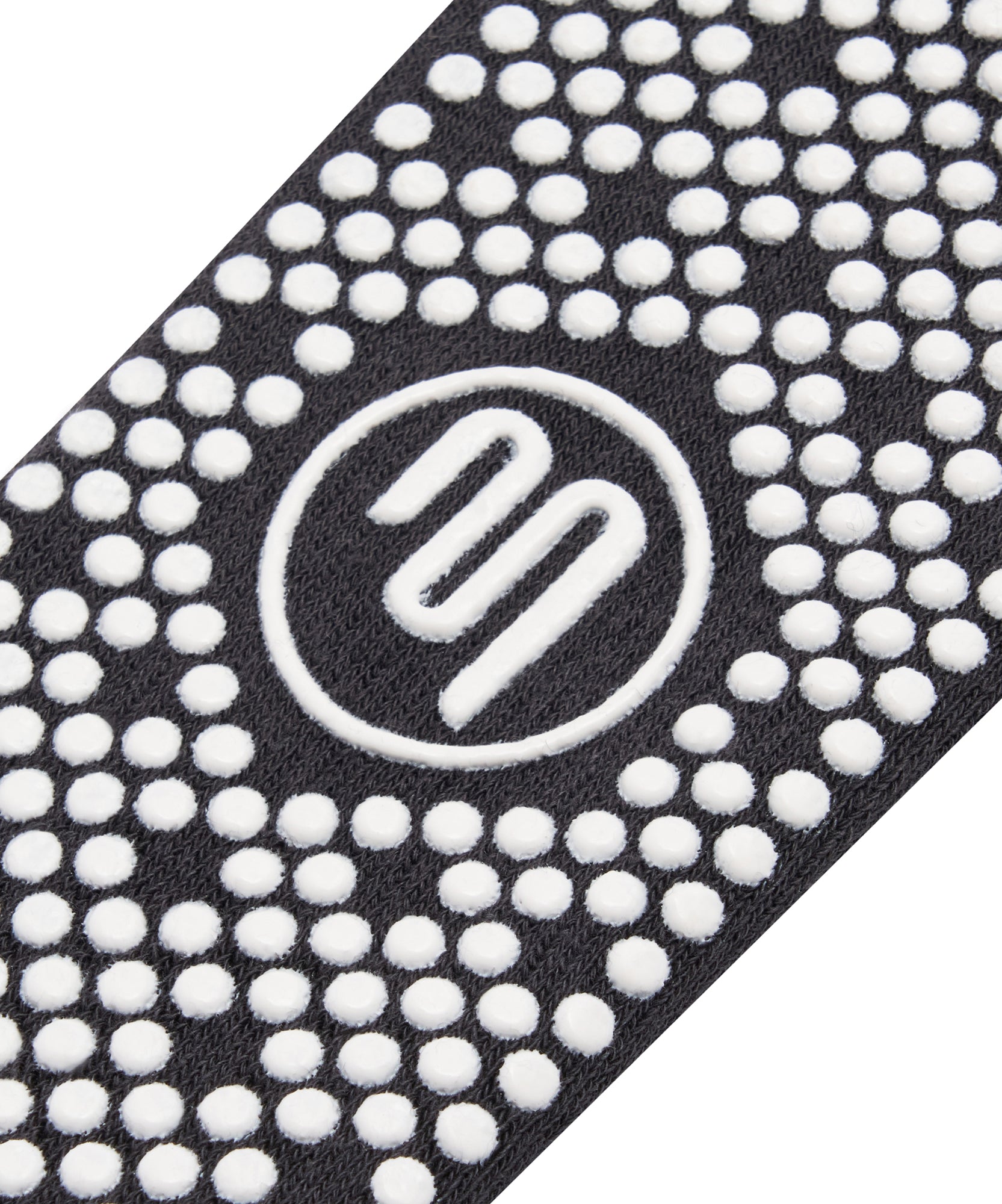 Crew Non Slip Grip Socks - Pilates Club Ink