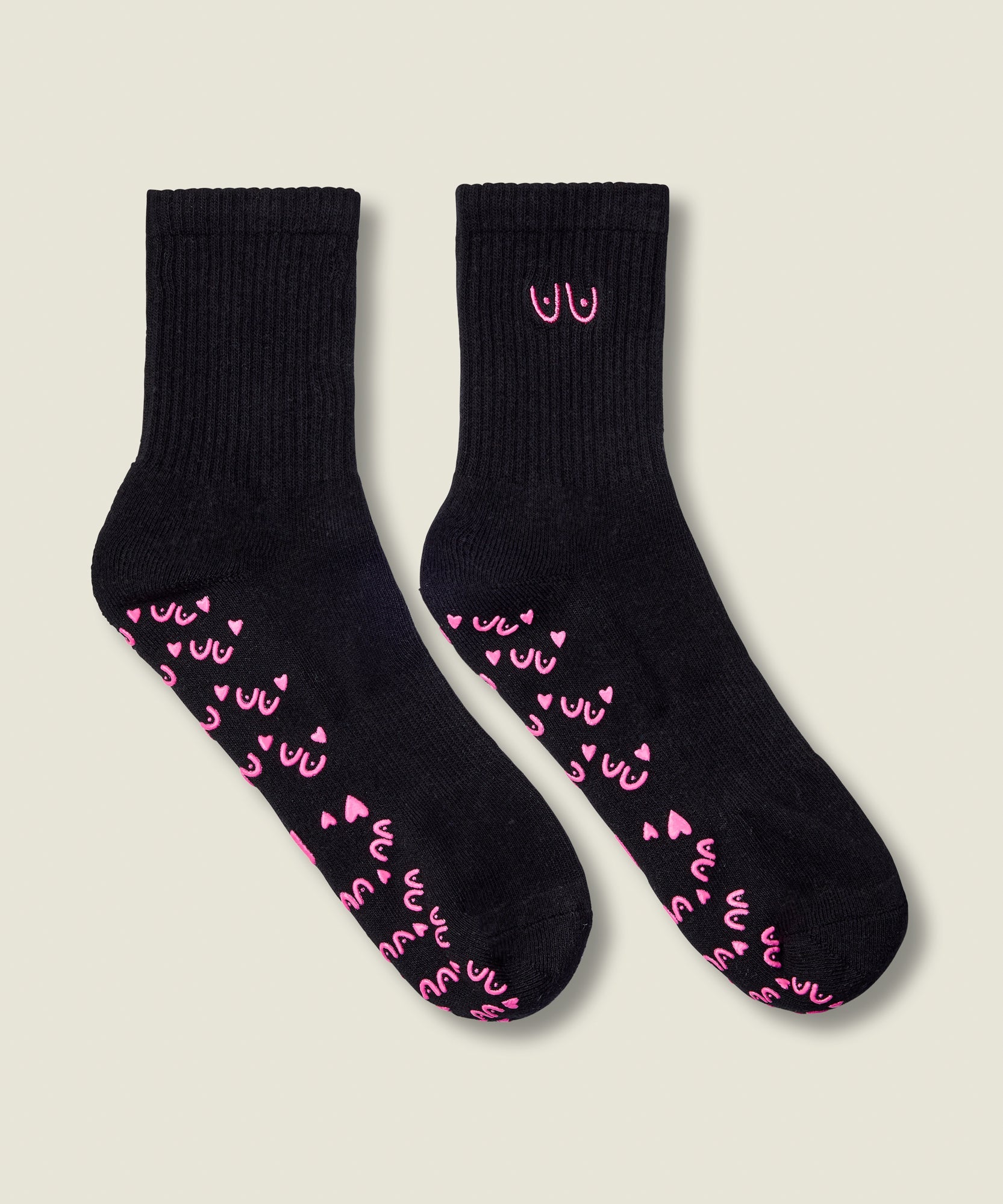 Crew Grip Socks - Power in Pairs Black