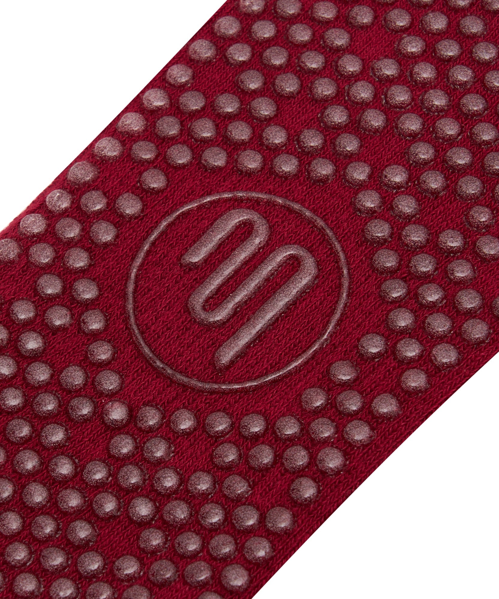 Low Rise Grip Socks - Crimson