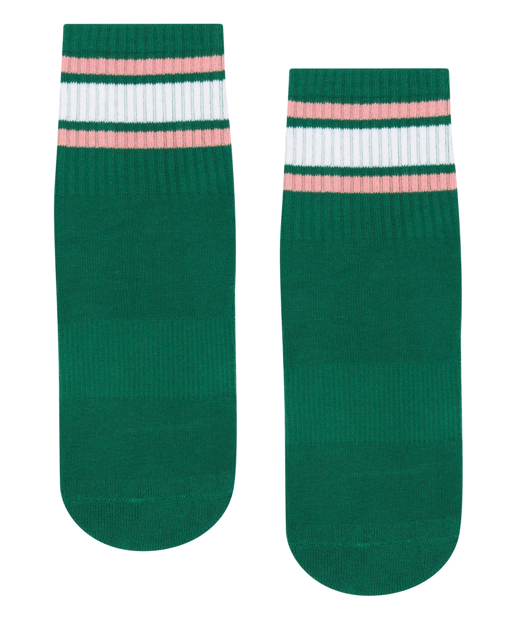 Crew Grip Socks - Emerald Rose Stripe