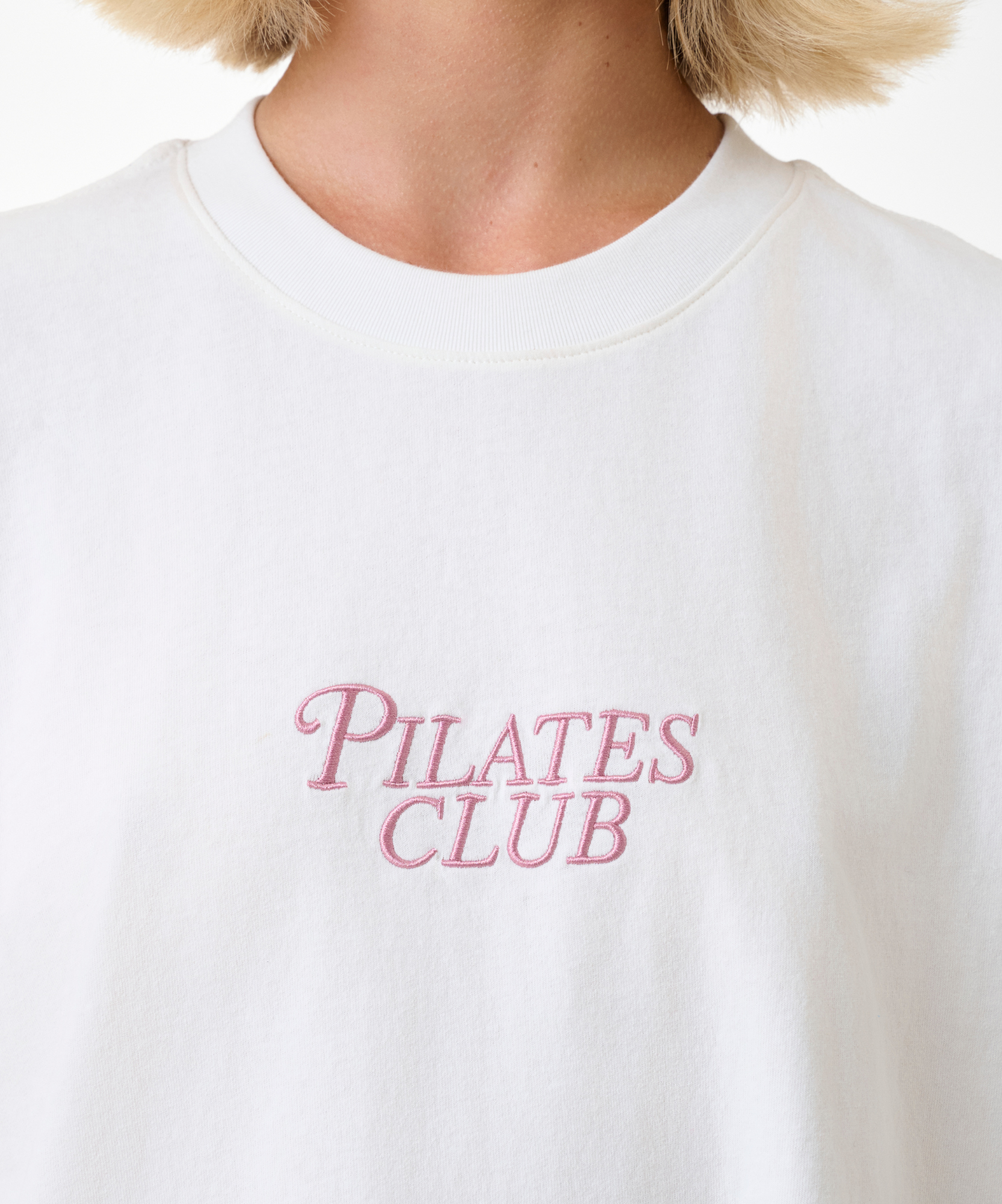 Pilates Club Tee - Ivory