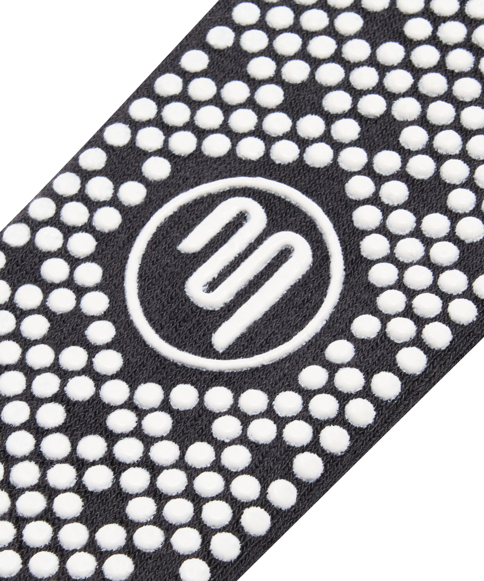 Crew Non Slip Grip Socks - Pilates Club Ink