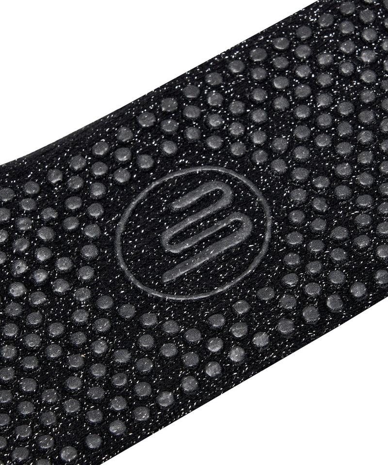 Black Sparkle Frill Low Rise Grip Socks - stylish and practical addition to your workout wardrobe