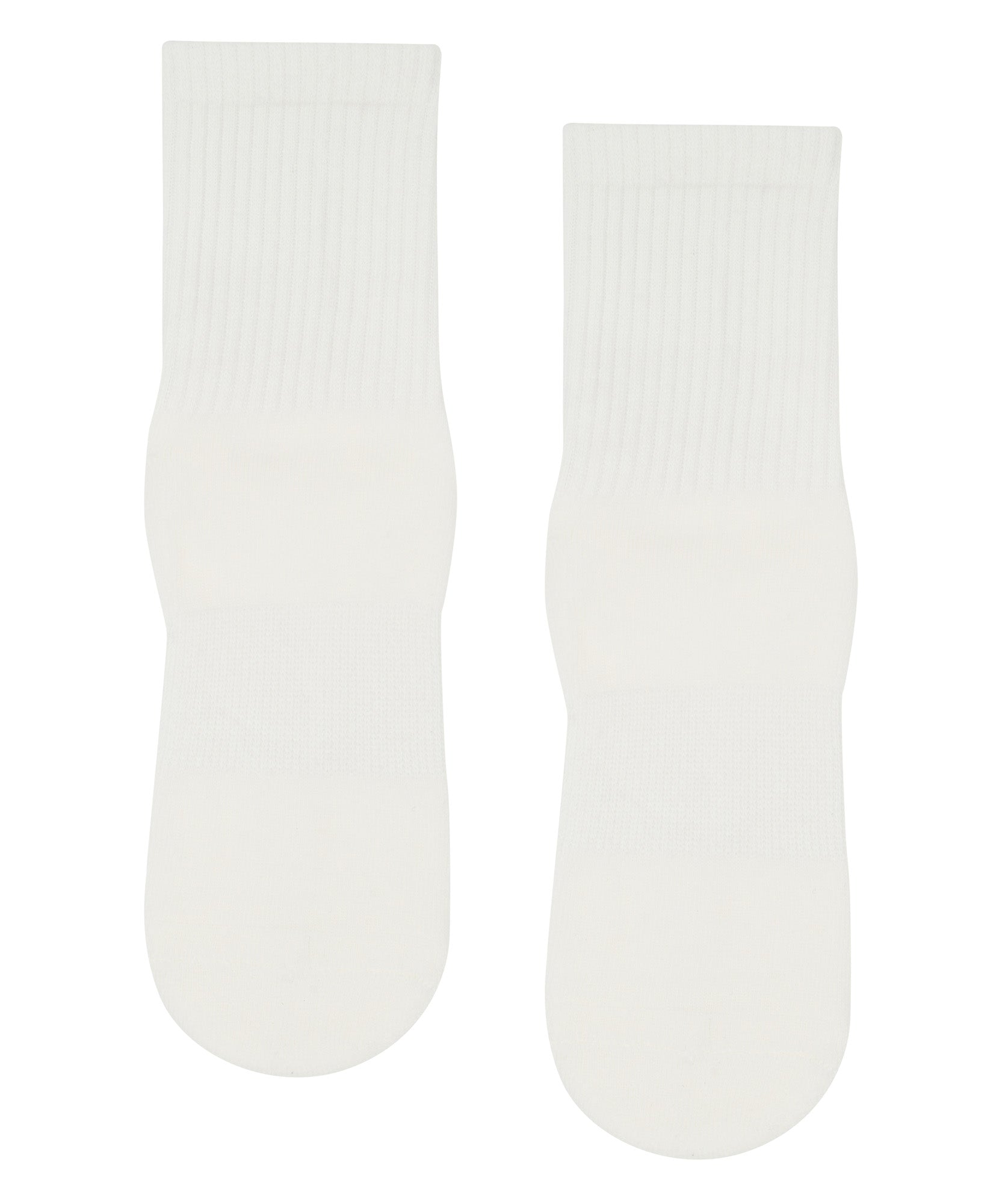 Crew Non Slip Grip Socks in Ivory, perfect for yoga and pilates