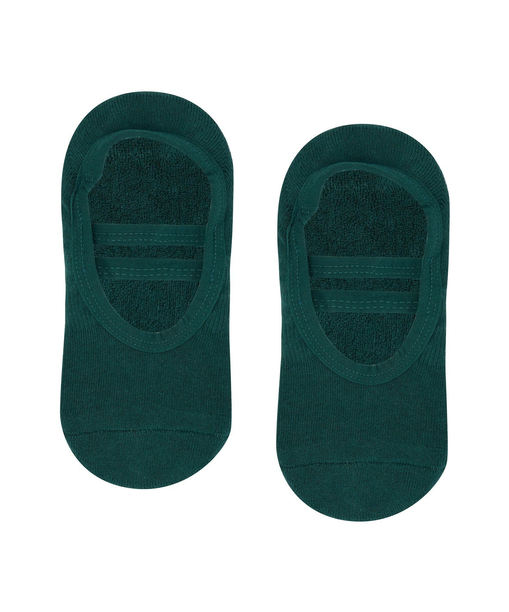 Ballet Non Slip Grip Socks - Forest Green.