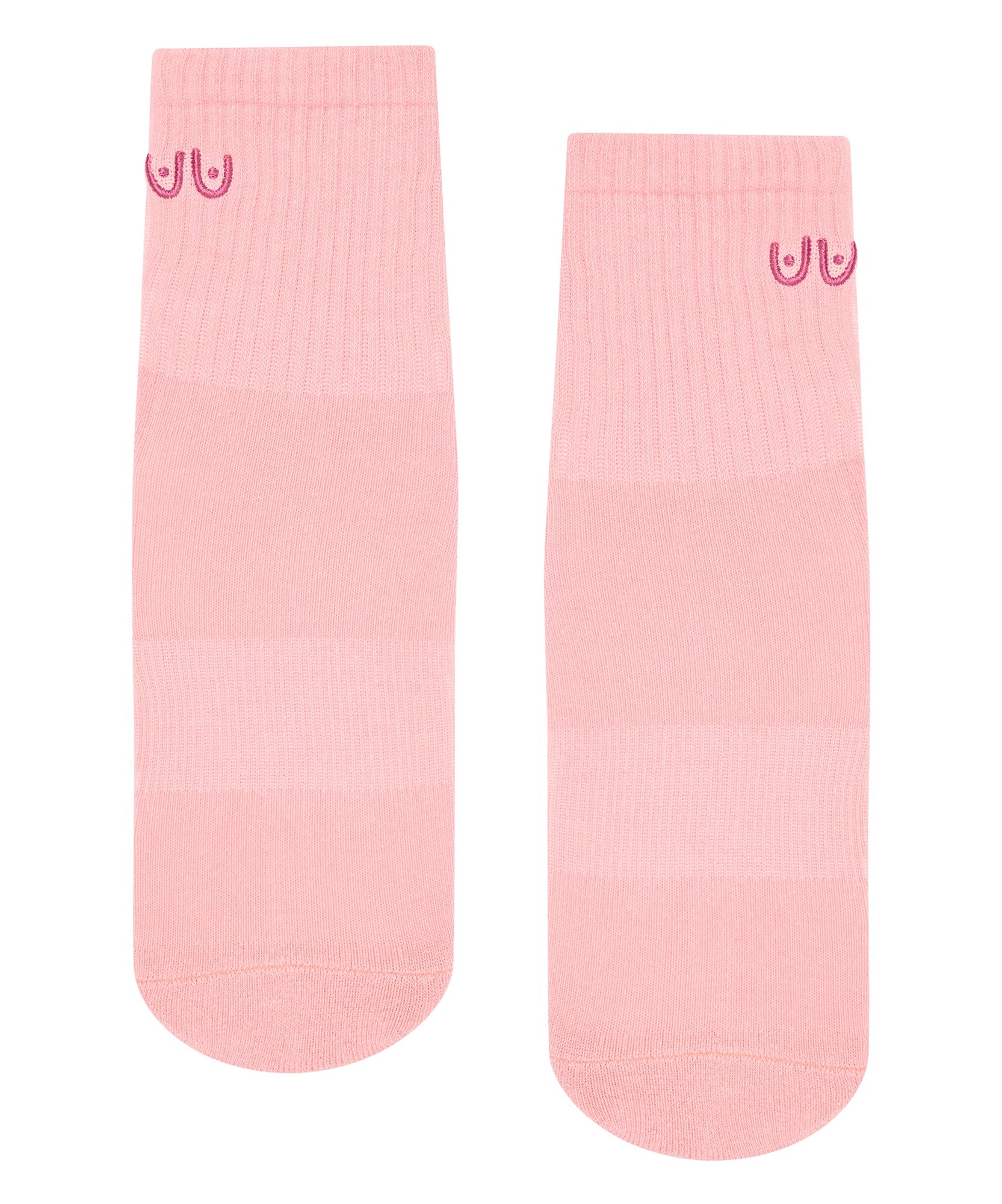 Crew Non Slip Grip Socks - Think Pink