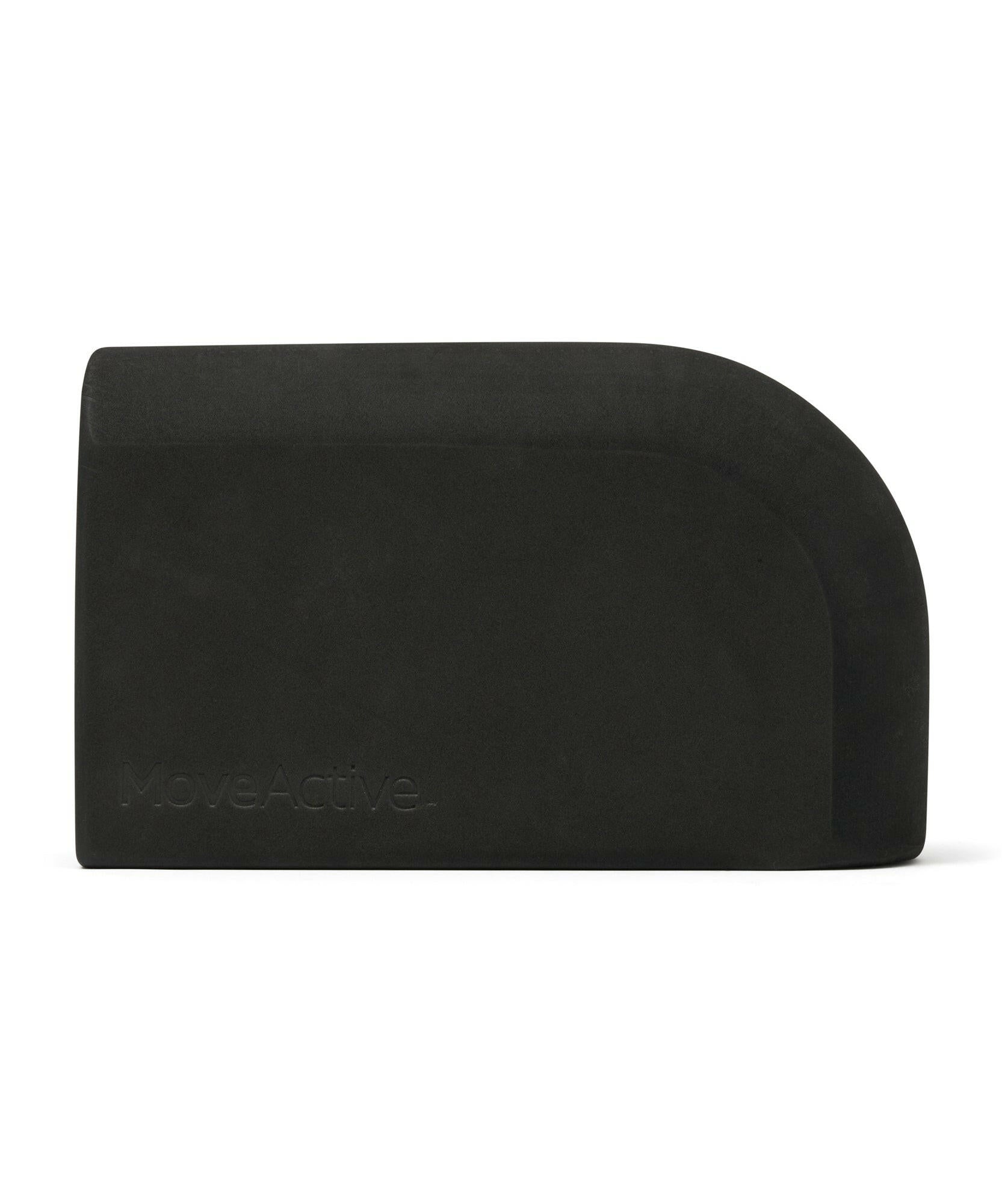 Curved Yoga Block - Black