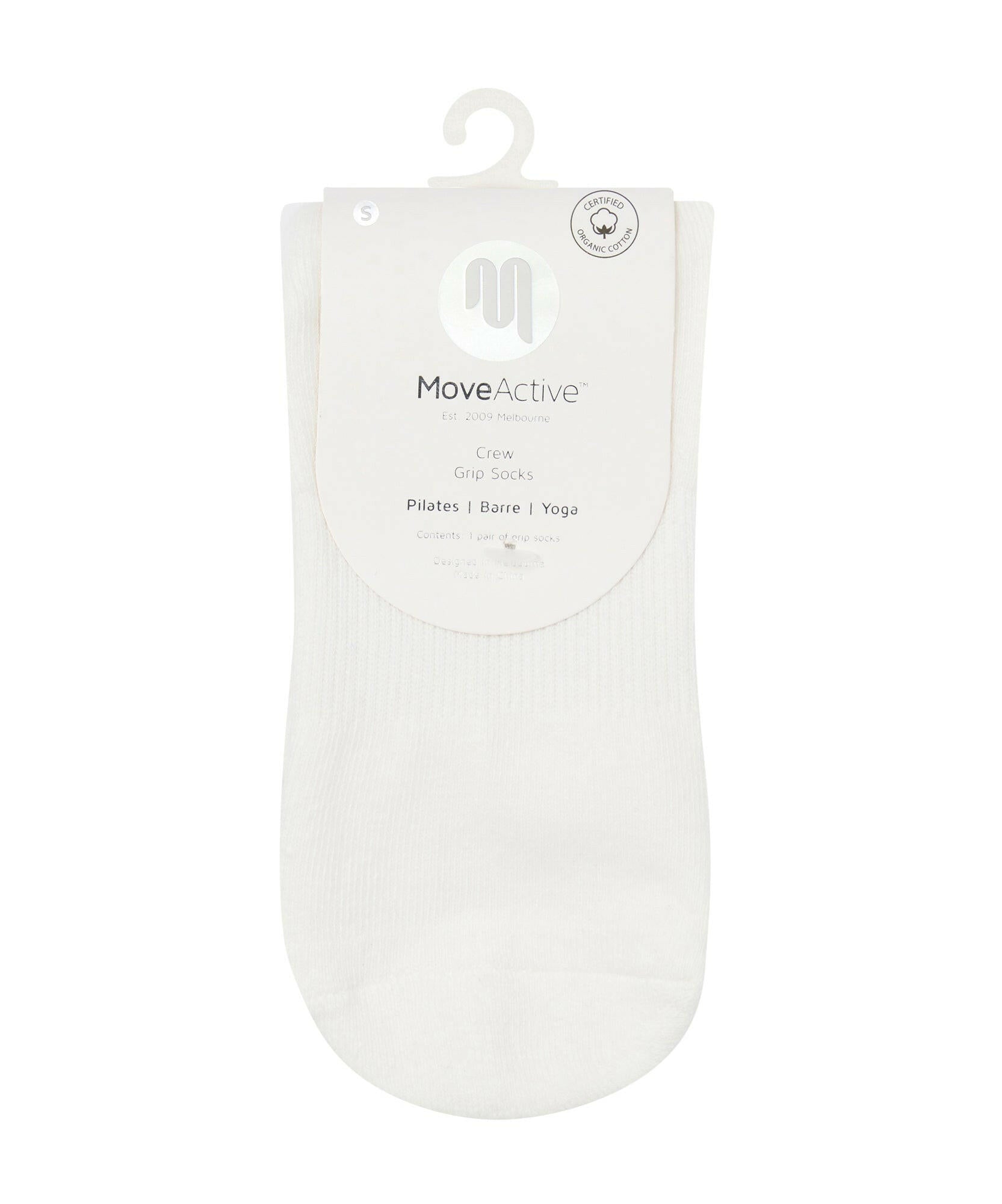 Crew Non Slip Grip Socks - Ivory Aperitivo Hour