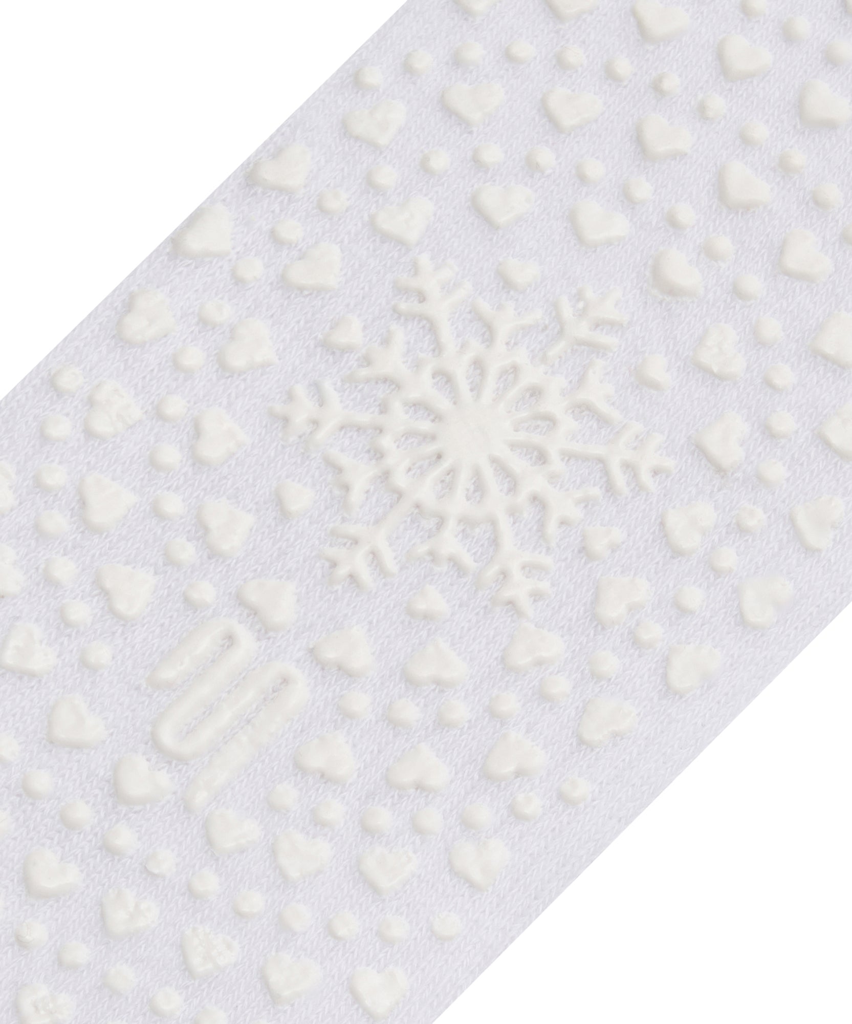 Crew Non Slip Grip Socks - Cosy Pup Ivory